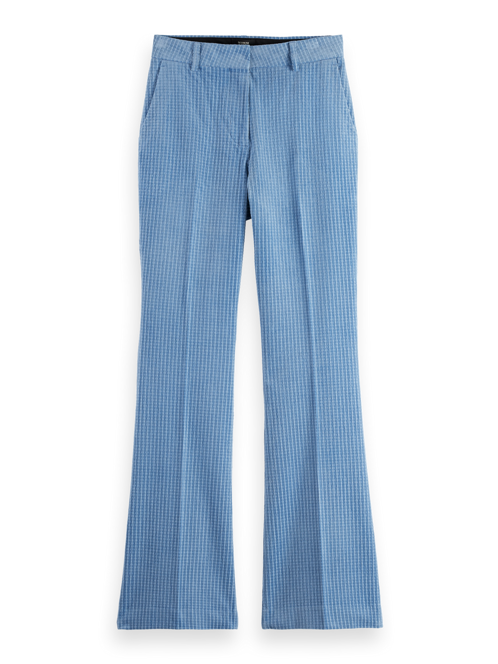 Violet high rise flare leg corduroy pant