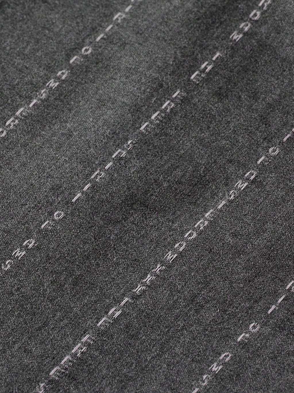 Quinn pinstripe mid-rise pleat front wide leg pant