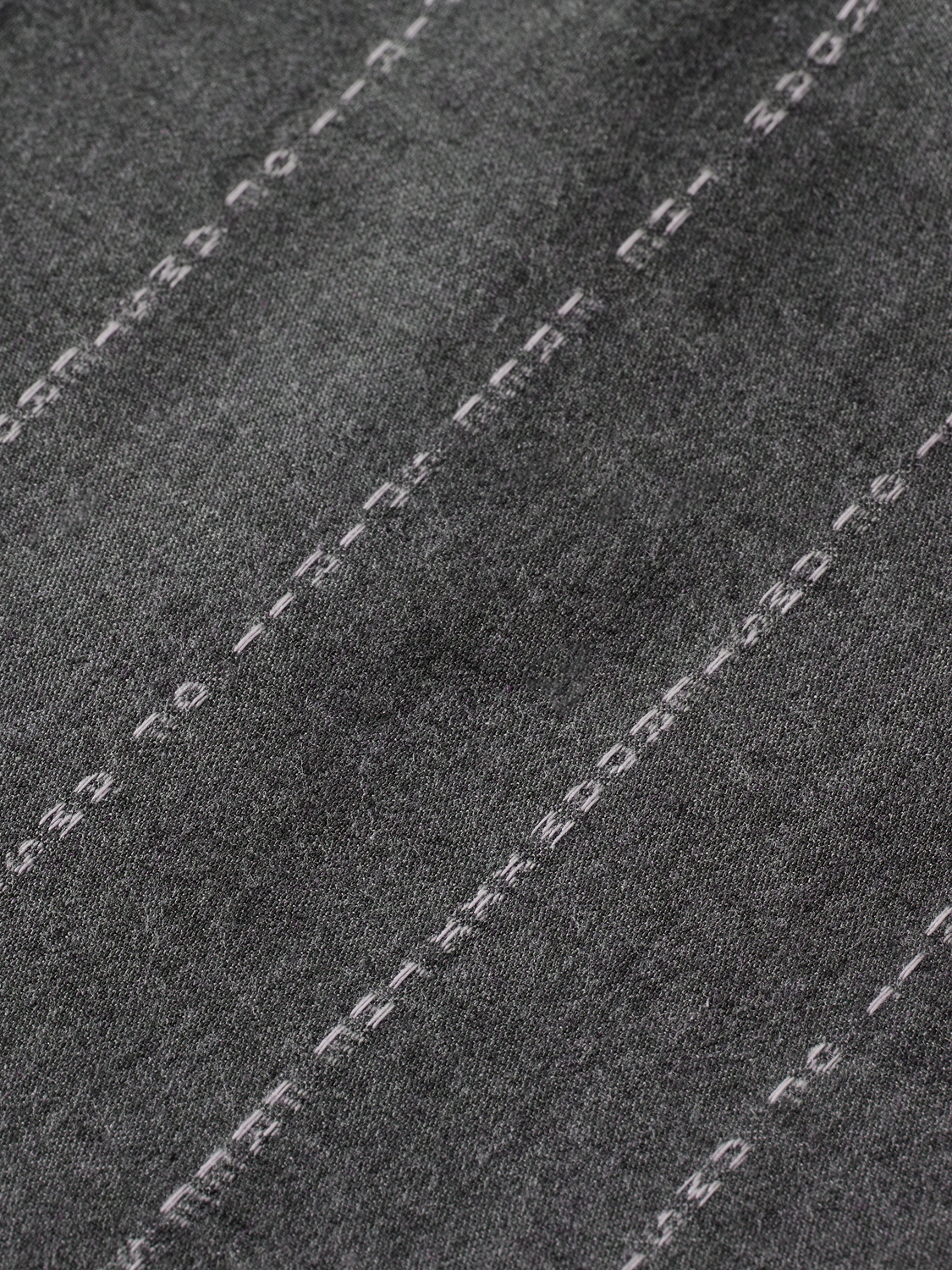 Quinn pinstripe mid-rise pleat front wide leg pant