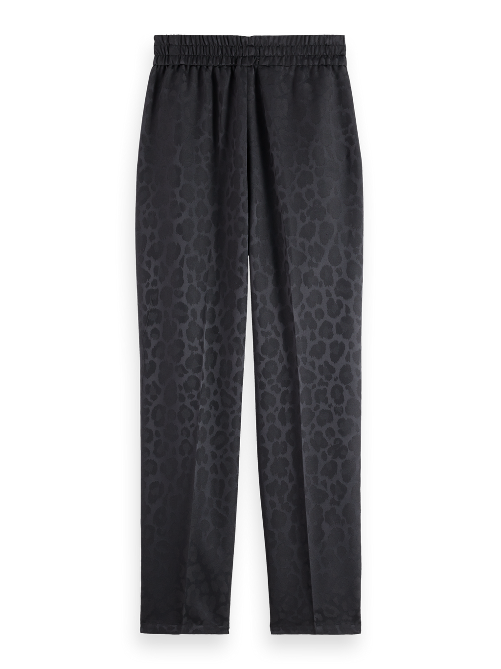 Maia - mid rise tapered leg jacquard pant