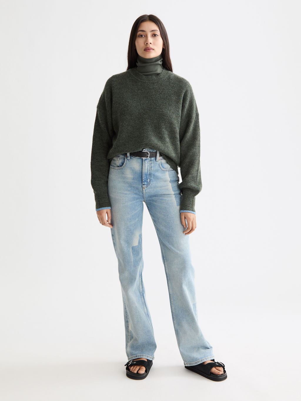 The Glow Bootcut Jeans — Art From The Heart