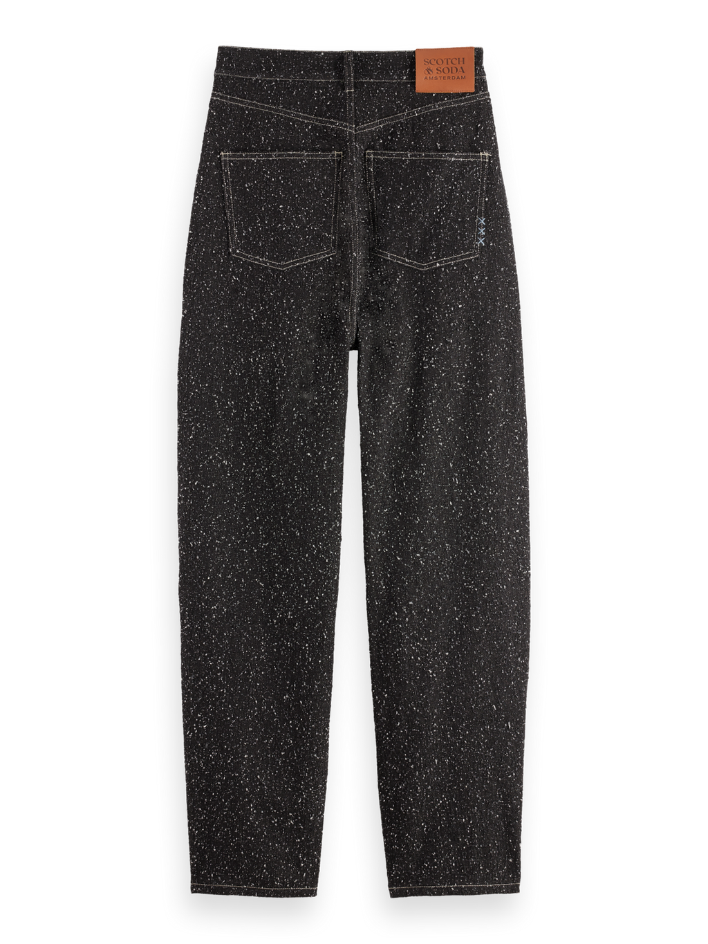 The Tide Balloon jeans — Black Snow