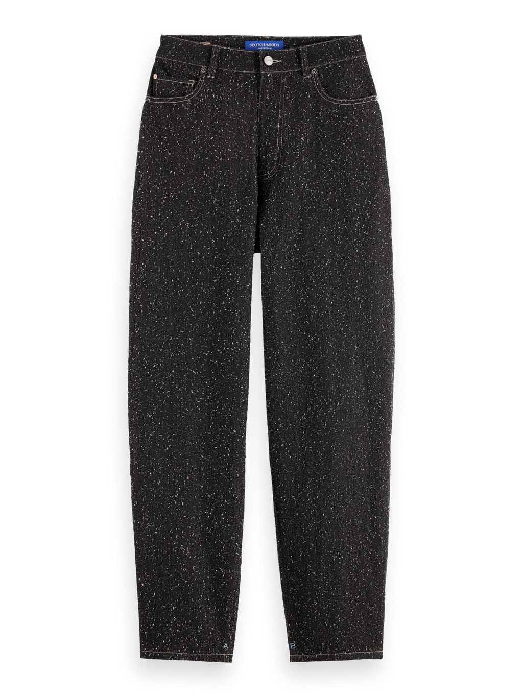 The Tide Balloon jeans — Black Snow