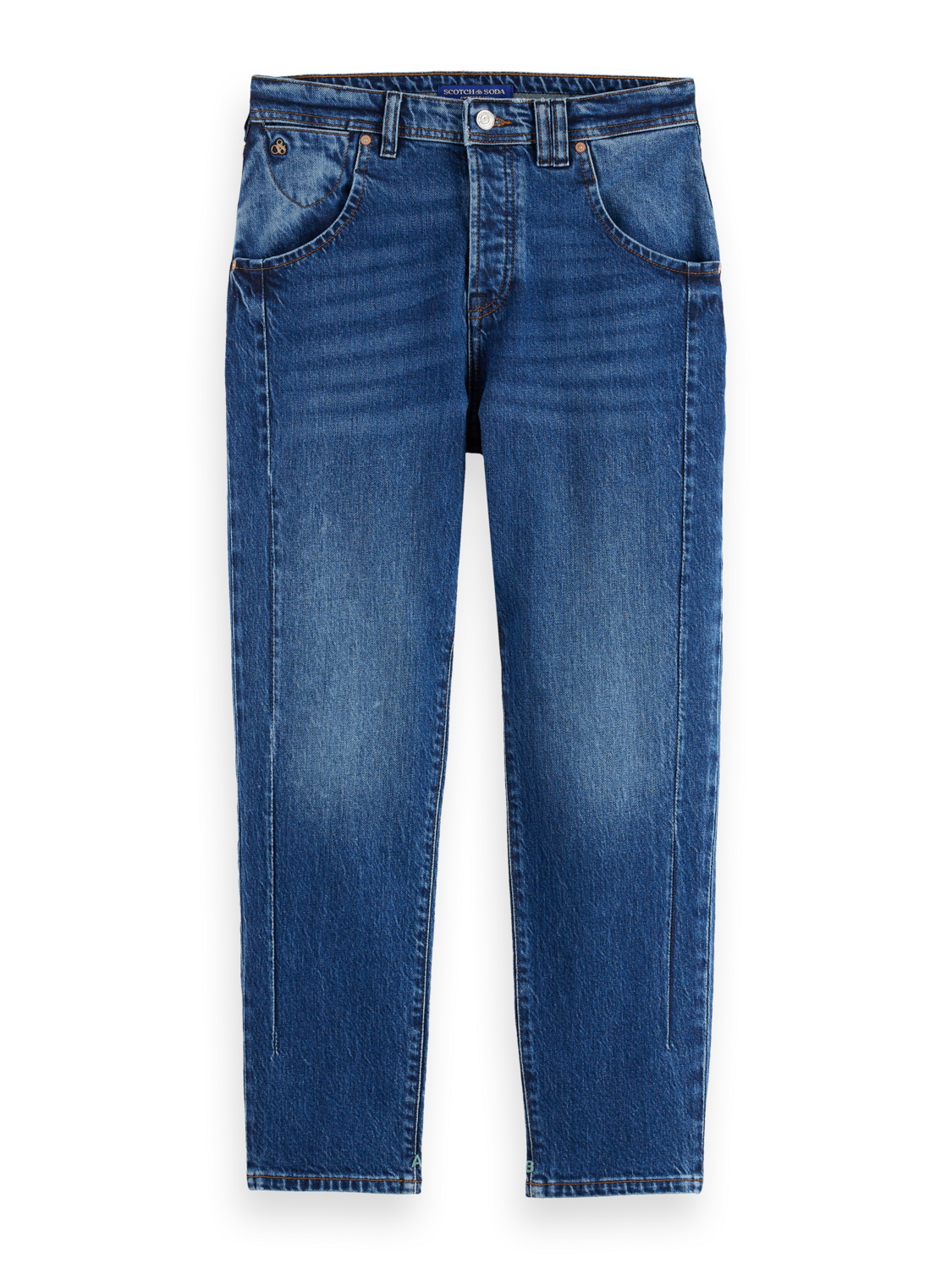 The Buzz boyfriend jeans — Tempo Blue