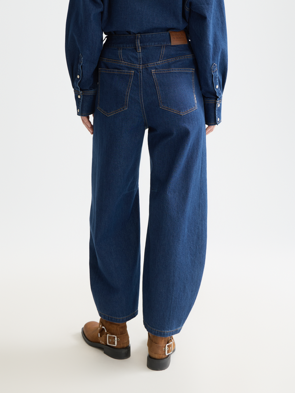 The Loop High Rise Barrel Jeans