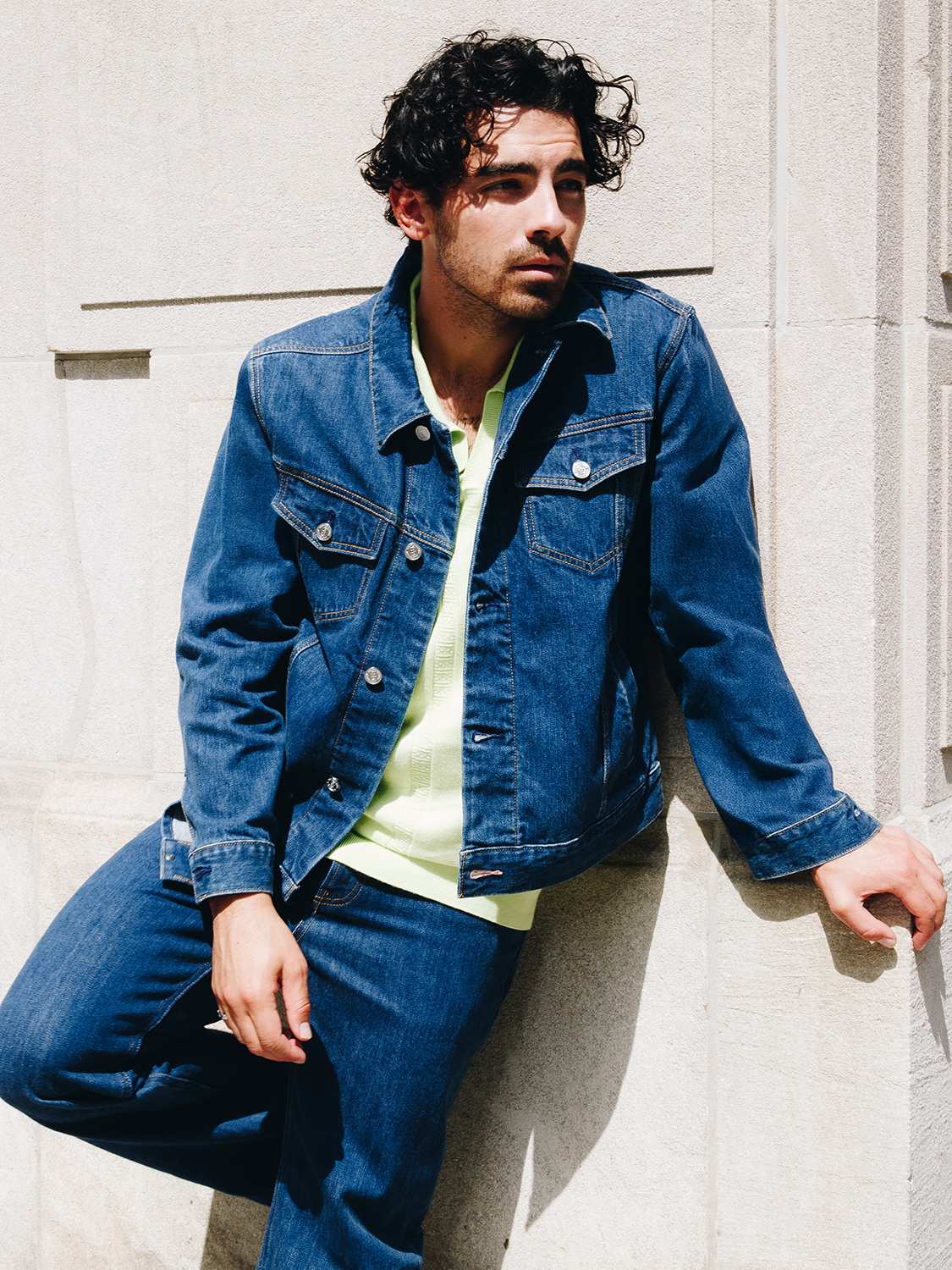 Denim Trucker Jacket | Imagine Blue