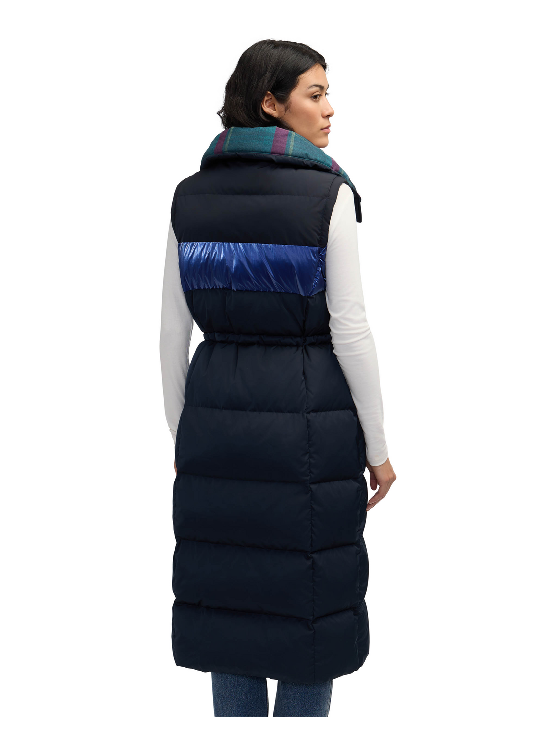 Kaatye Core Fit Maxi Puffer With Oversized Collar