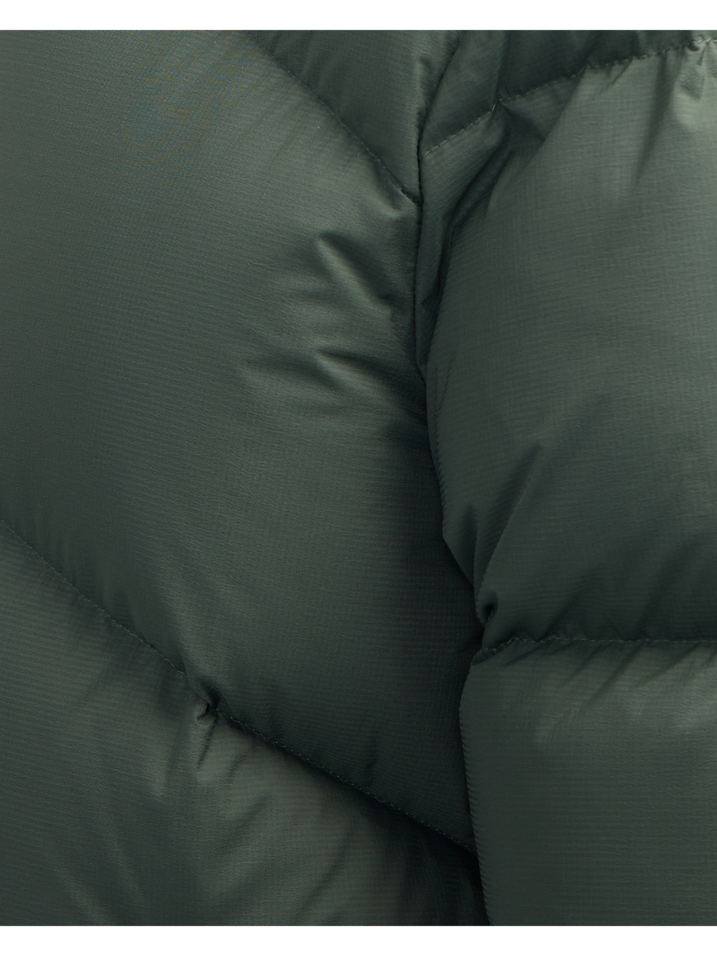 Fallon Boxy Inverted Chevron Quilted Puffer