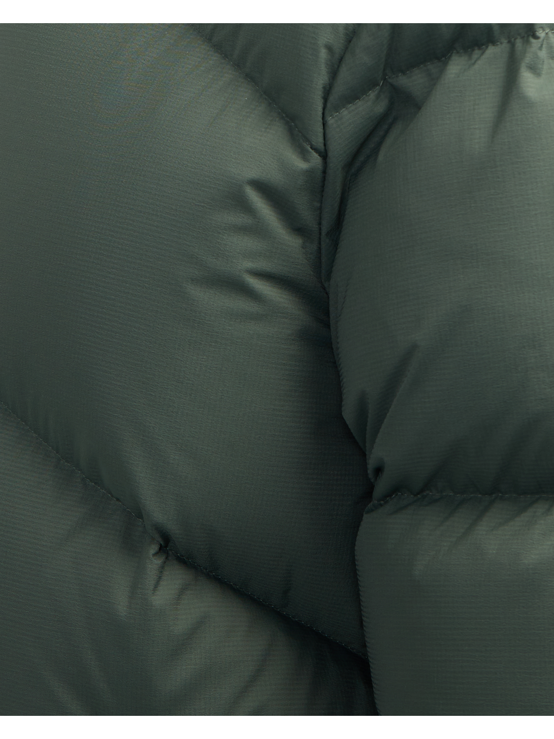 Fallon Boxy Inverted Chevron Quilted Puffer