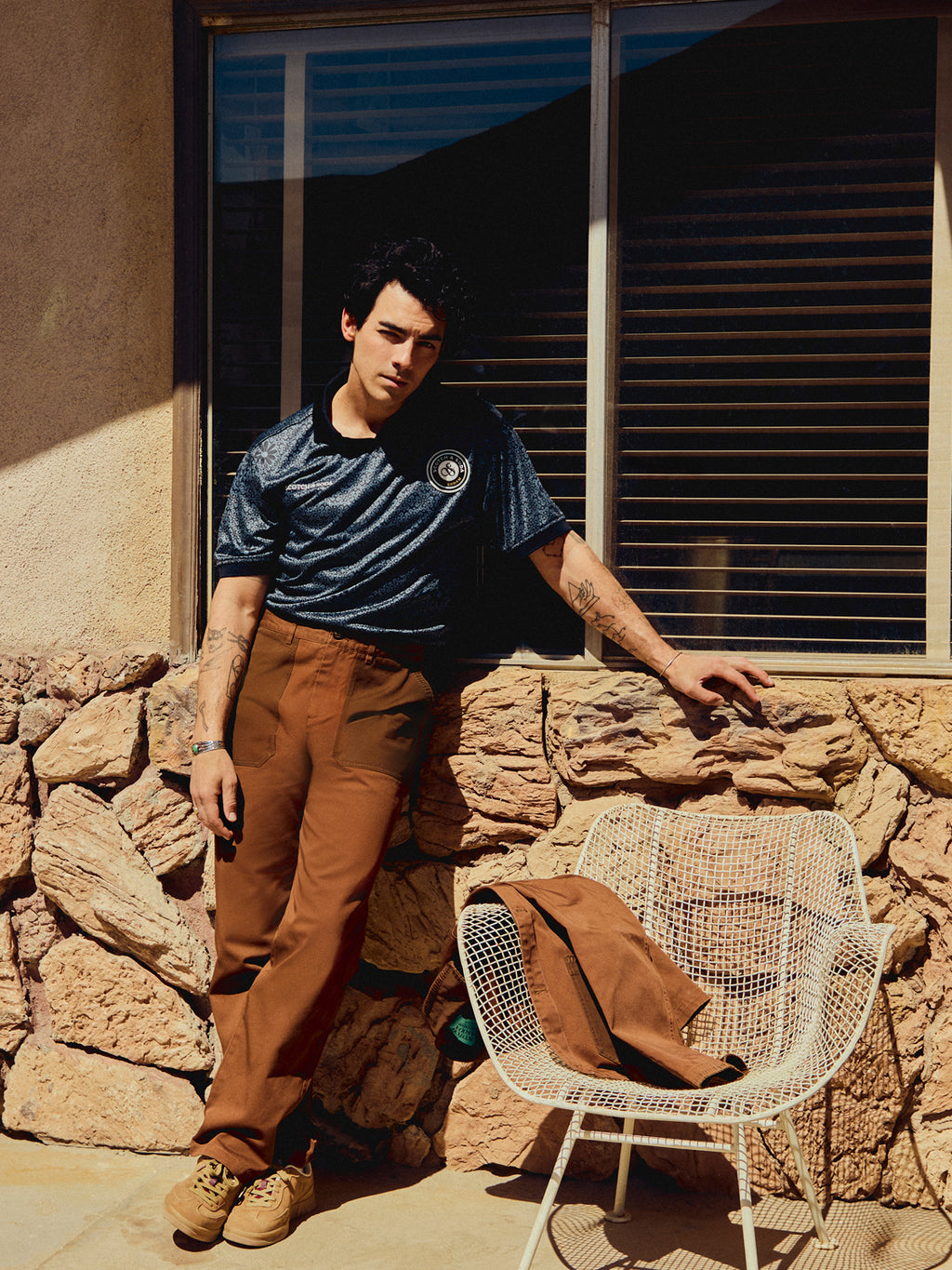 Scotch & Soda x Joe Jonas Straight Fit Twill Chino