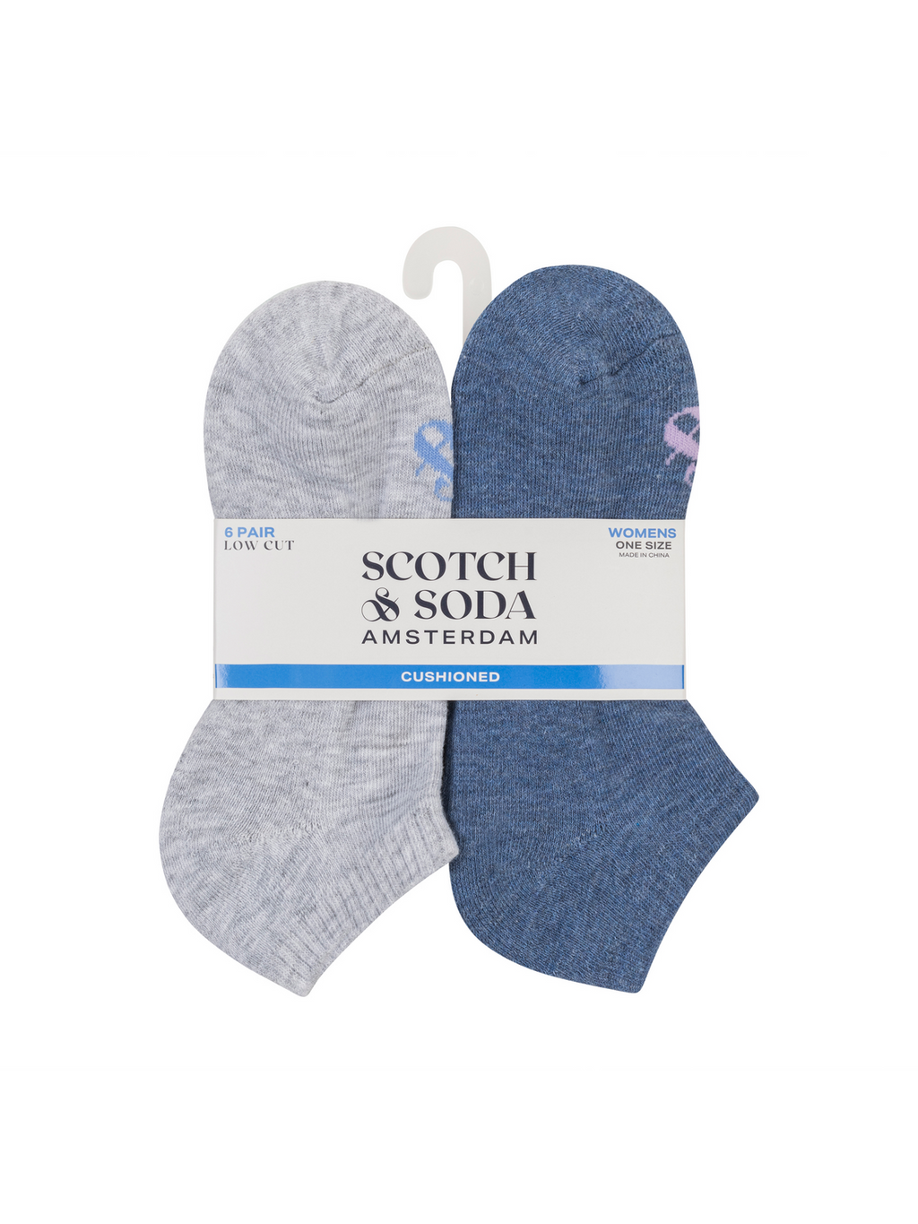 1/2 Terry Low Cut Socks (6 Pack)