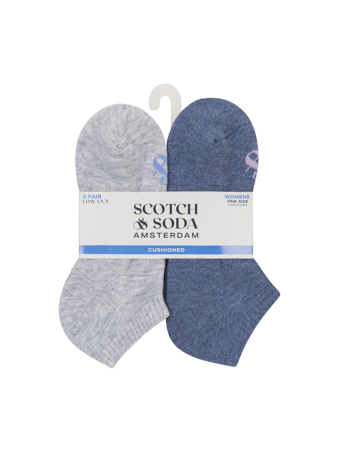 1/2 Terry Low Cut Socks (6 Pack)