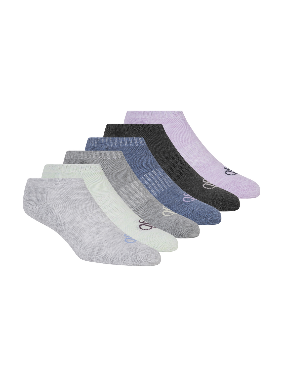 1/2 Terry Low Cut Socks (6 Pack)
