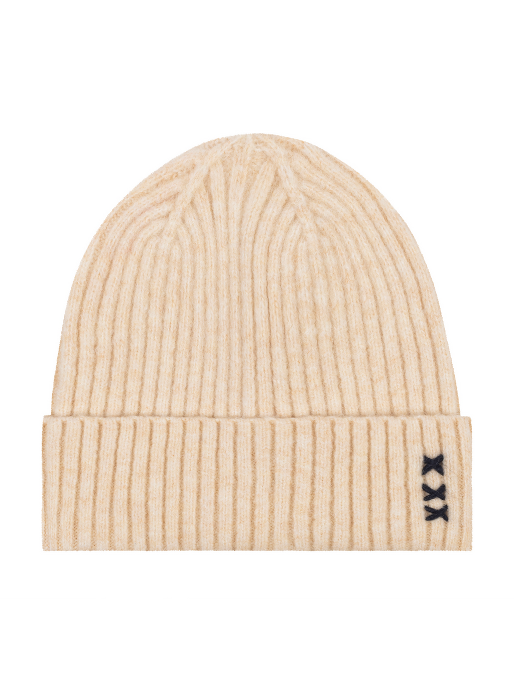 Rib Stitch Cuff Beanie & Scarf Box Set