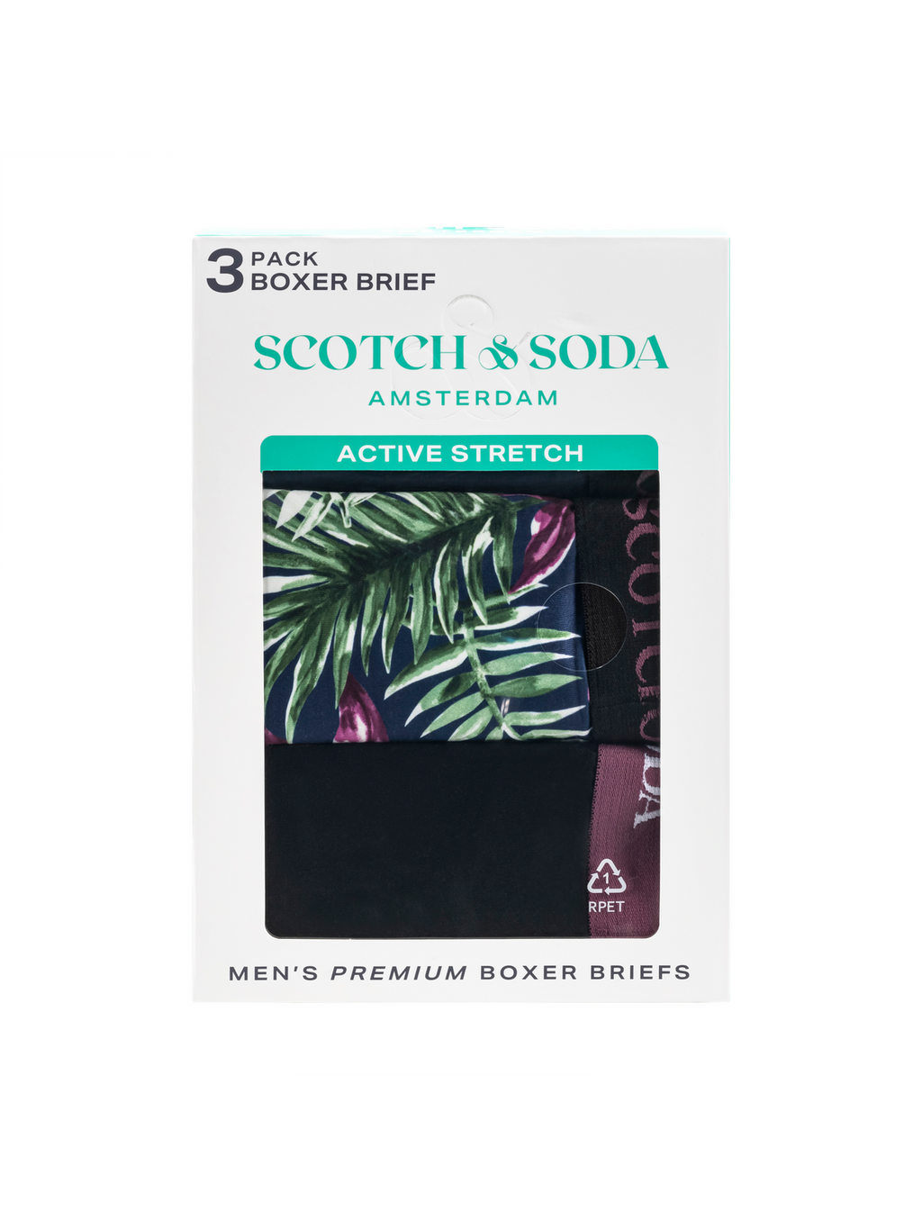 3-Pack Cotton Stretch Trunk