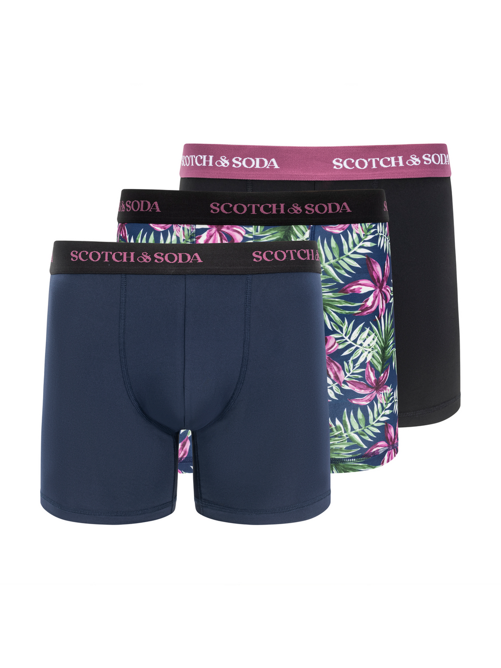 3-Pack Cotton Stretch Trunk