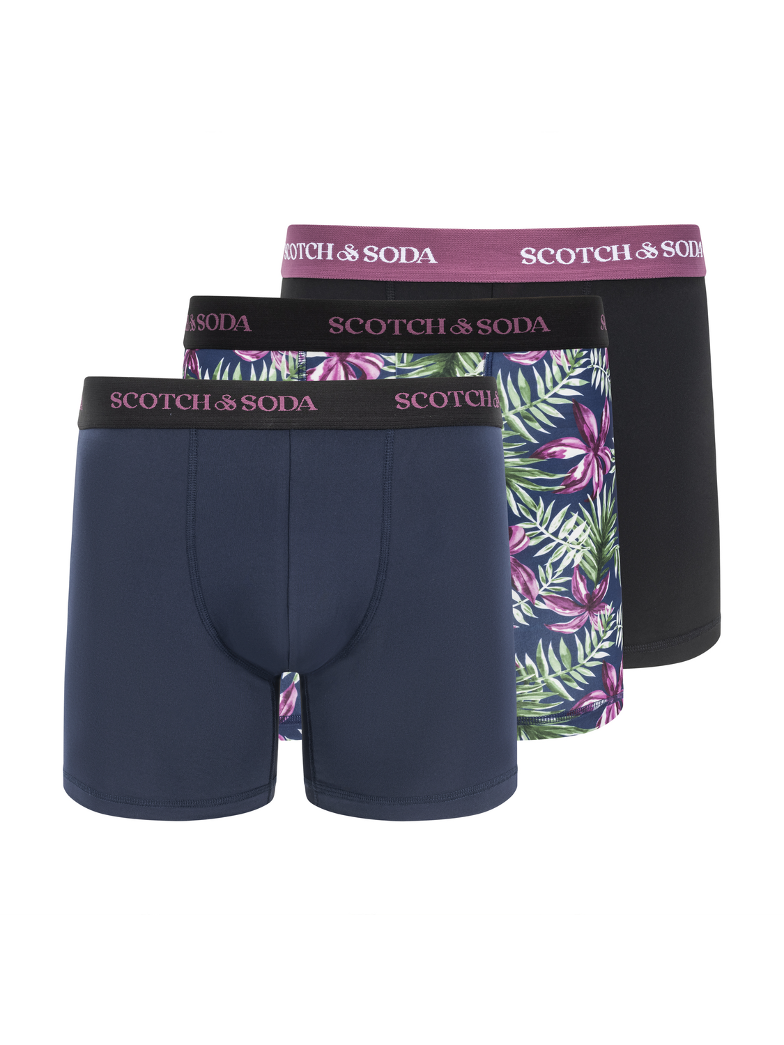3-Pack Cotton Stretch Trunk