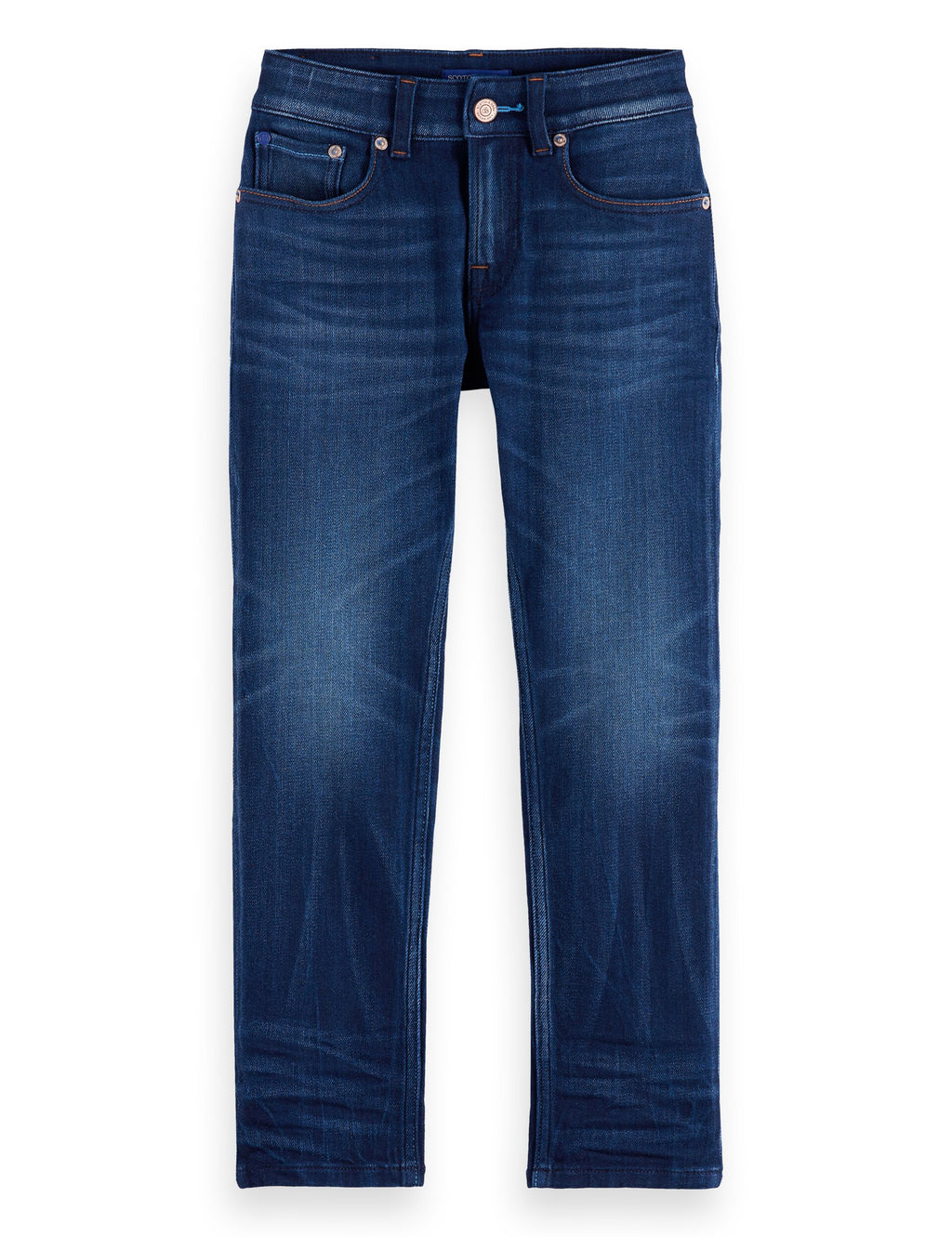 Boys' The Dean loose-tapered jeans — Abstract Blue