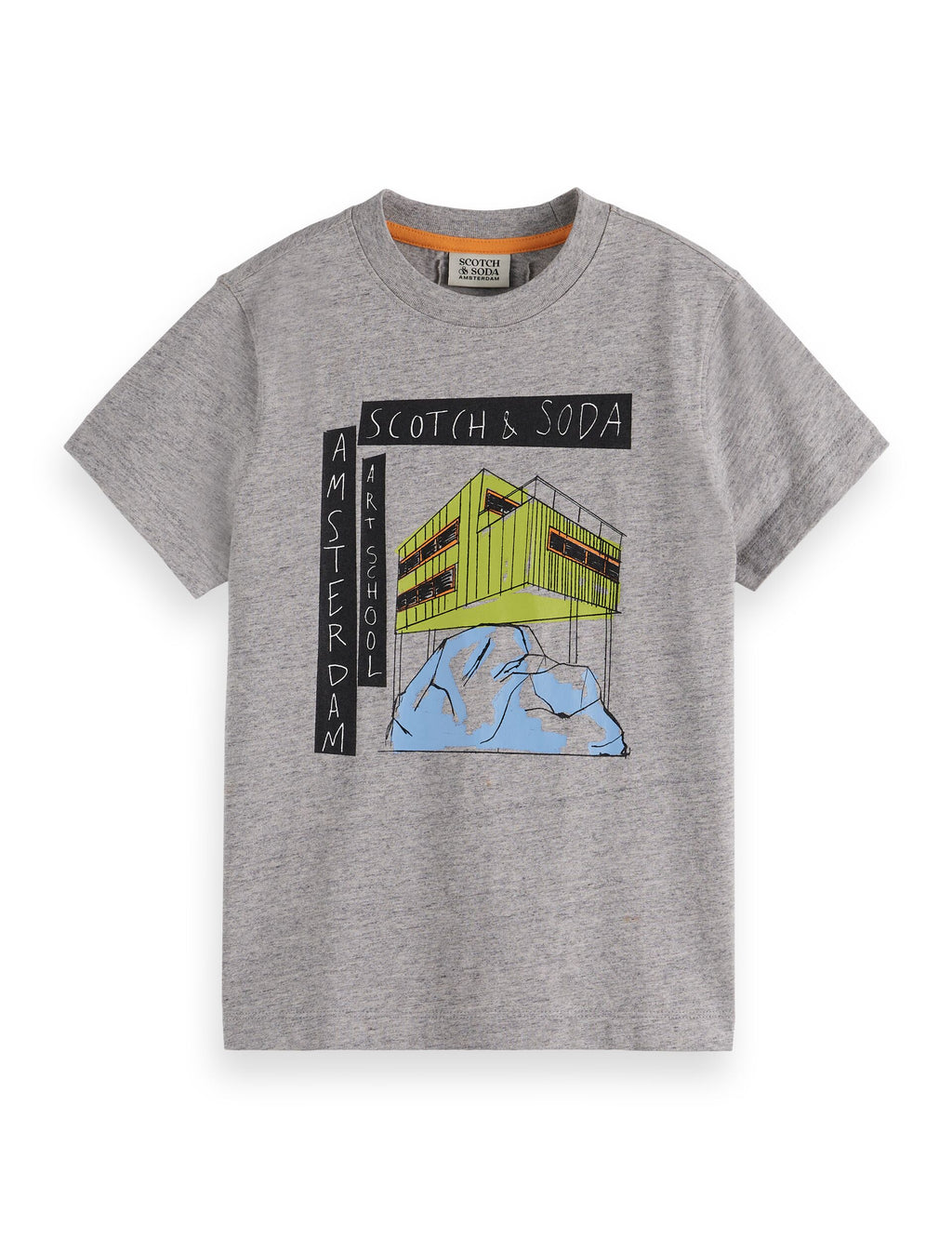 Boys' Relaxed-fit t-shirt with front artwork