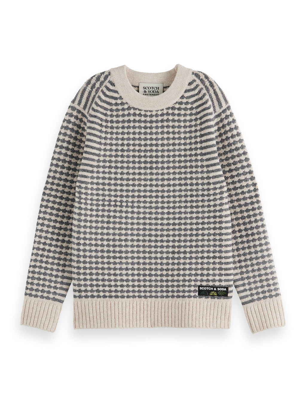 Boys' Regular-fit chenille pullover