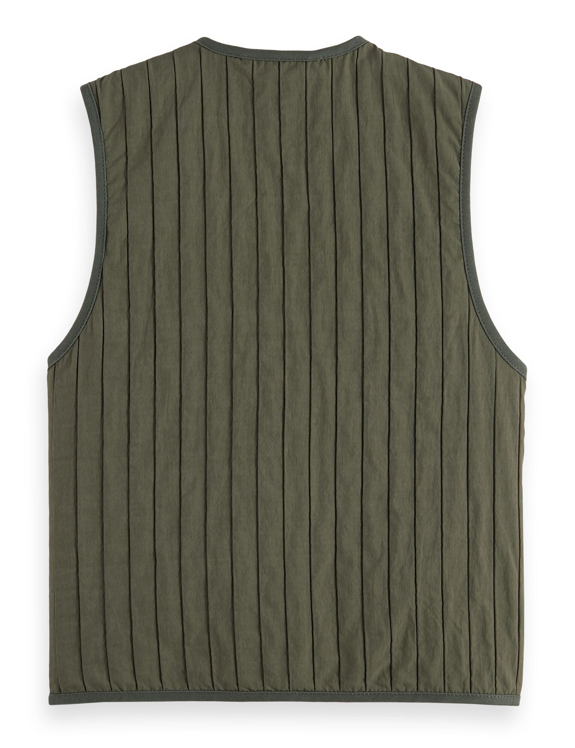 Girls' Patchwork gilet