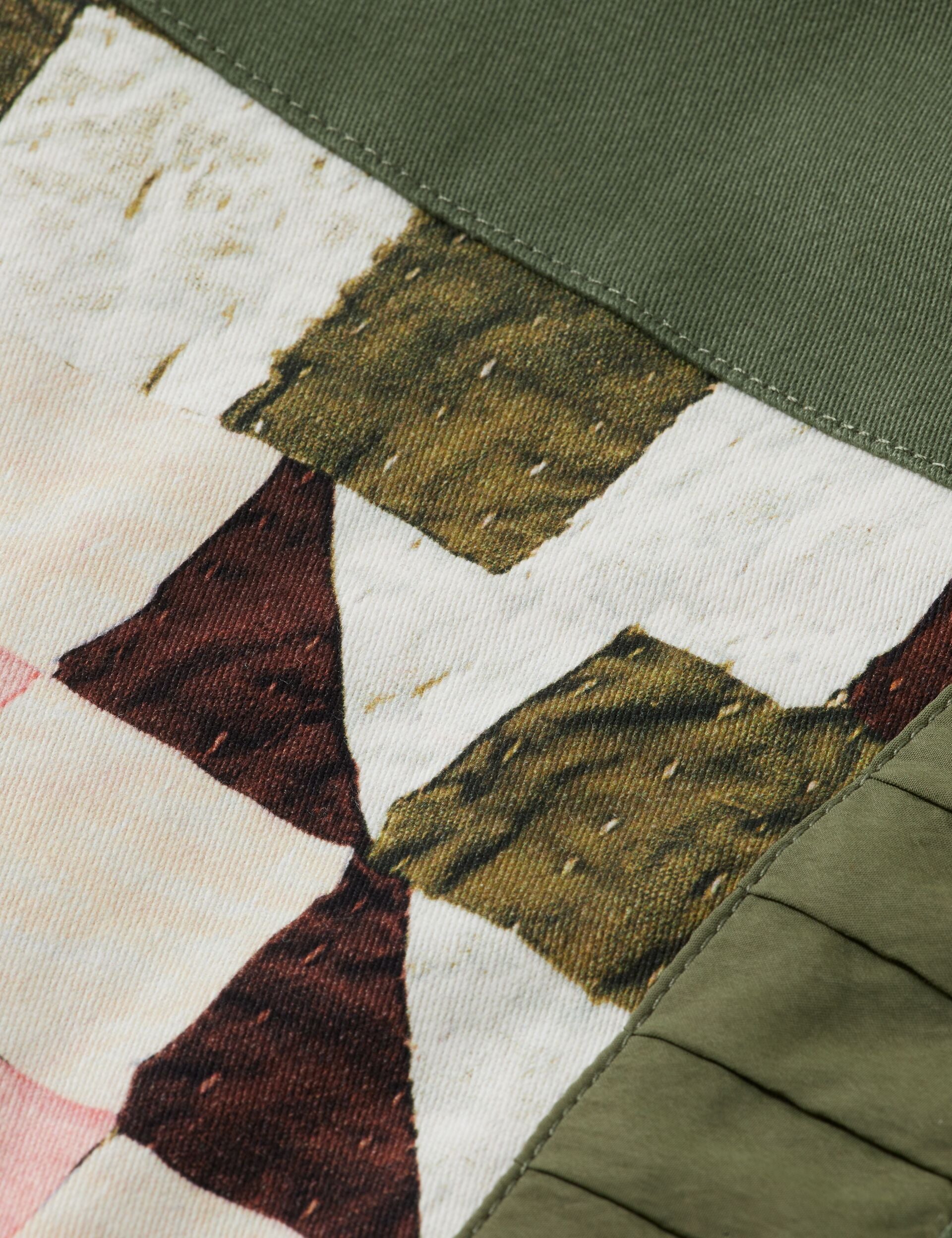 Girls' Patchwork gilet