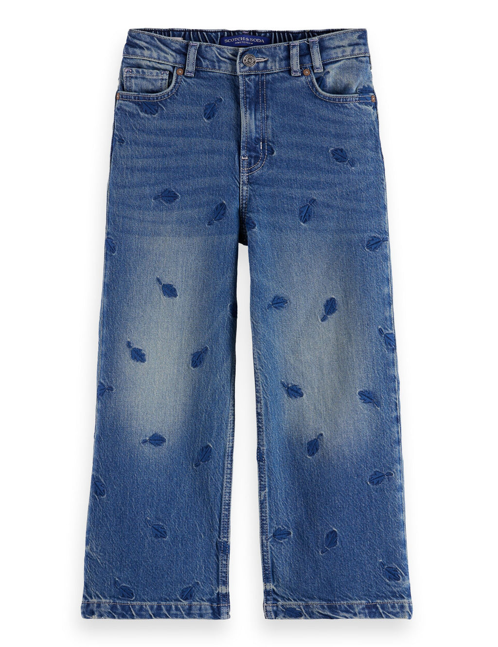 Girls' The Deep loose jeans — Best of Blauw