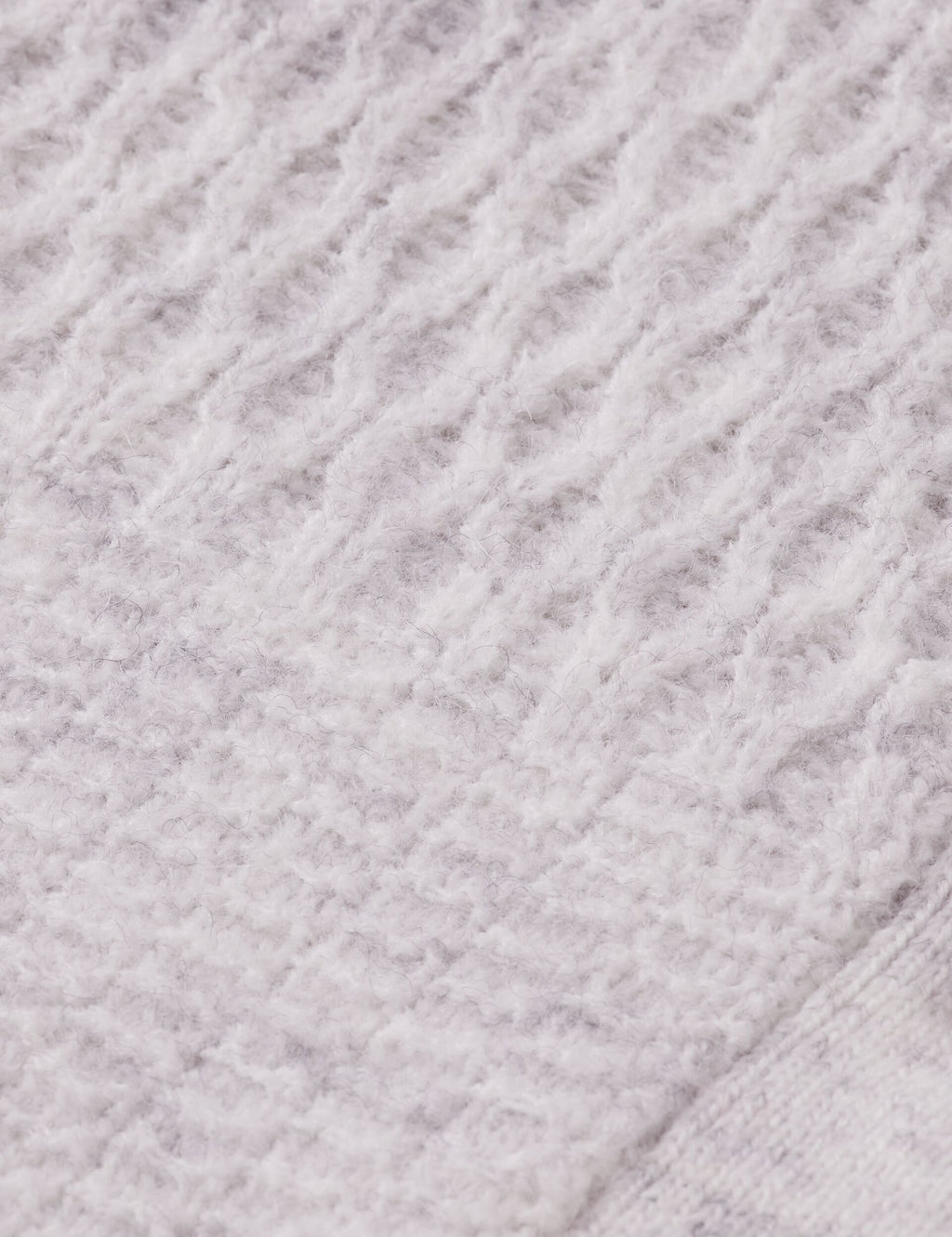 Girls' Patchwork melange alpaca-blend cardigan