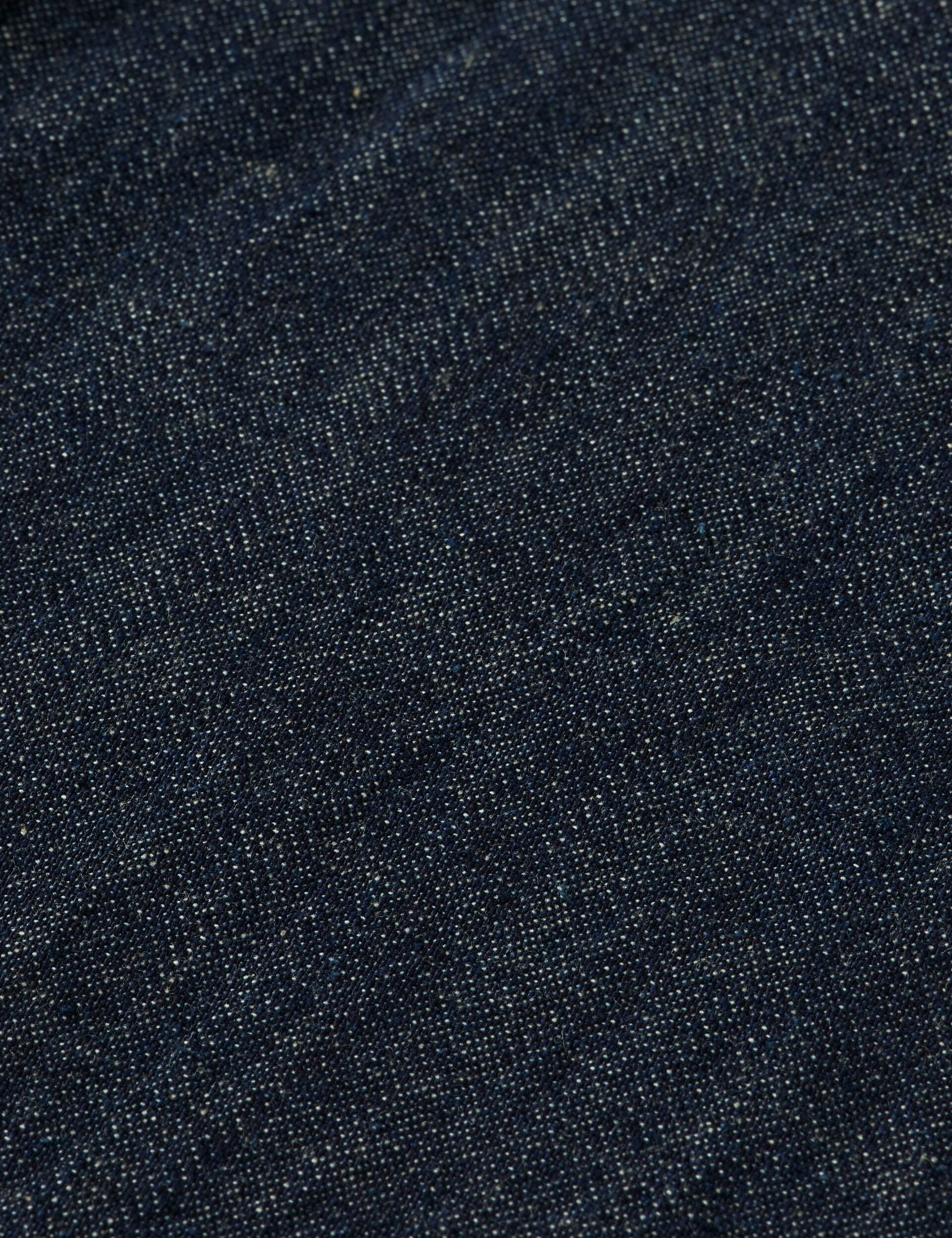 Regular fit western shirt in dark denim — Paint It Blauw