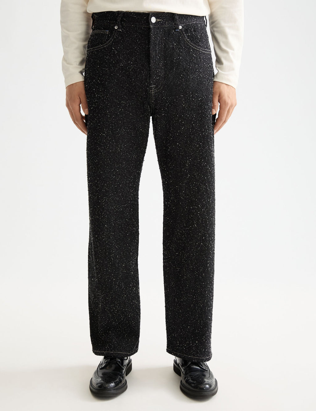 The Pitch loose  jeans — Black Snow