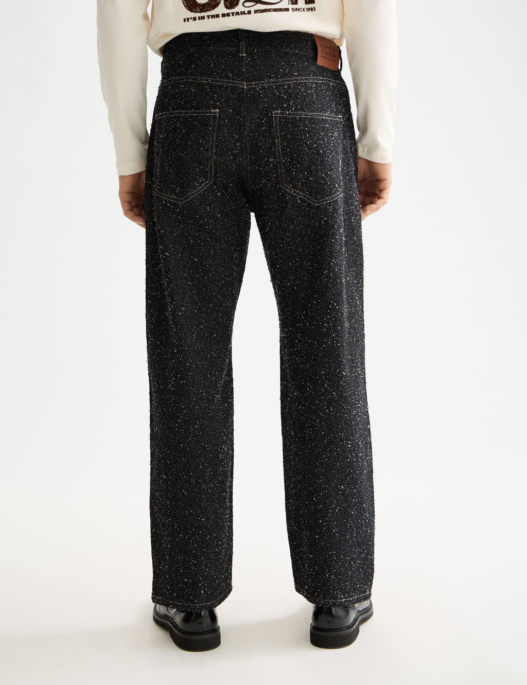 The Pitch loose  jeans — Black Snow