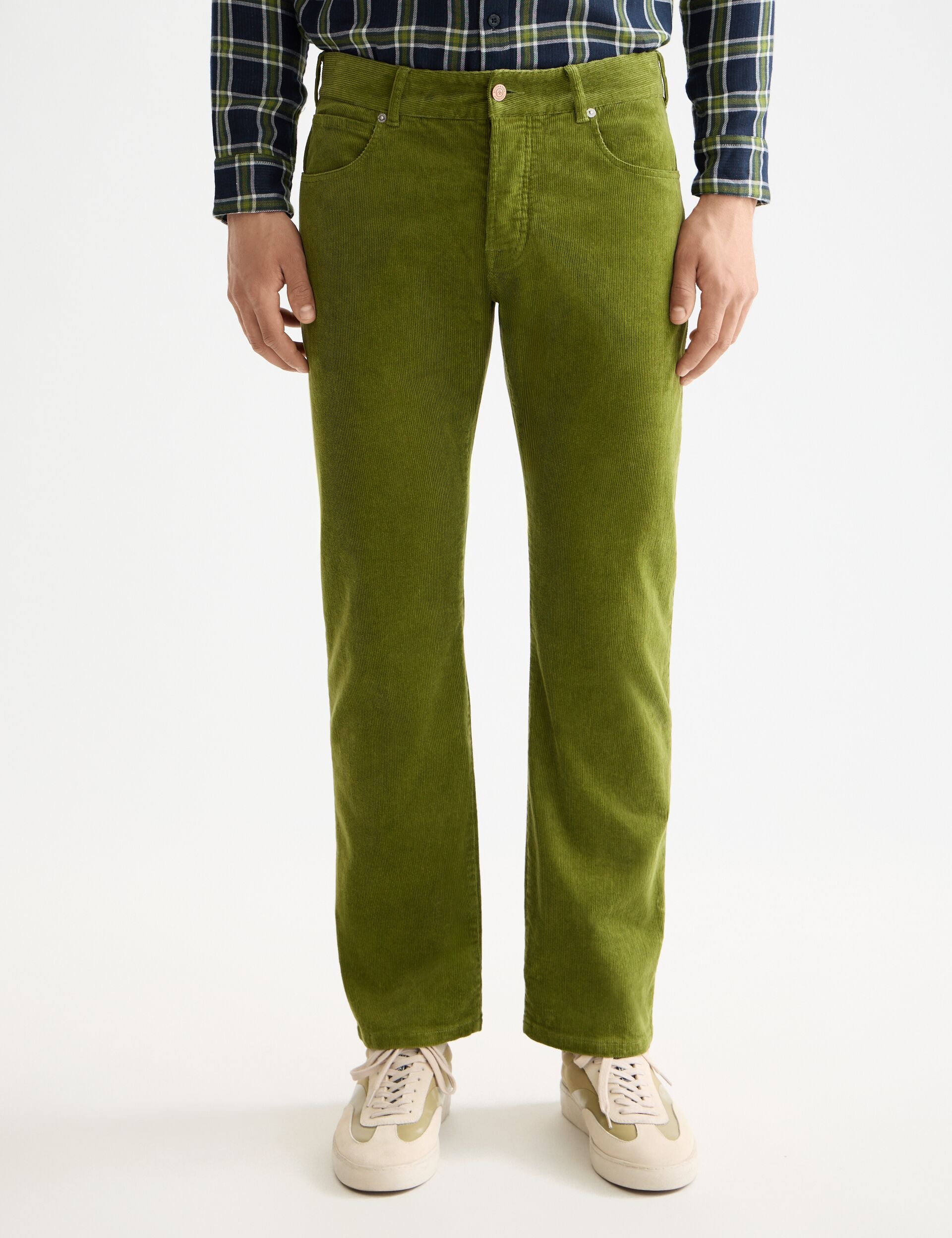 The Zee straight jeans in coloured corduroy
