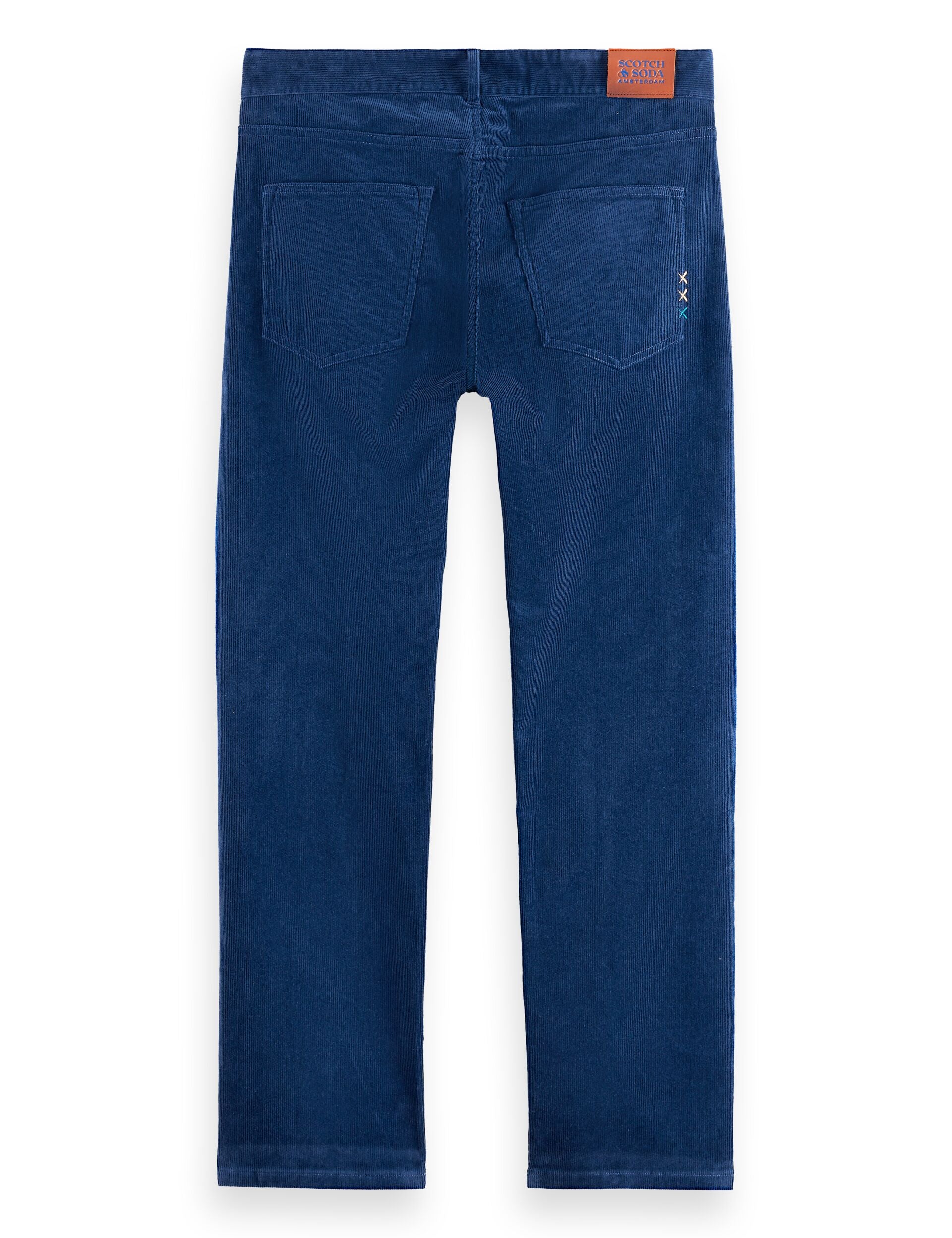 The Zee straight jeans in coloured corduroy