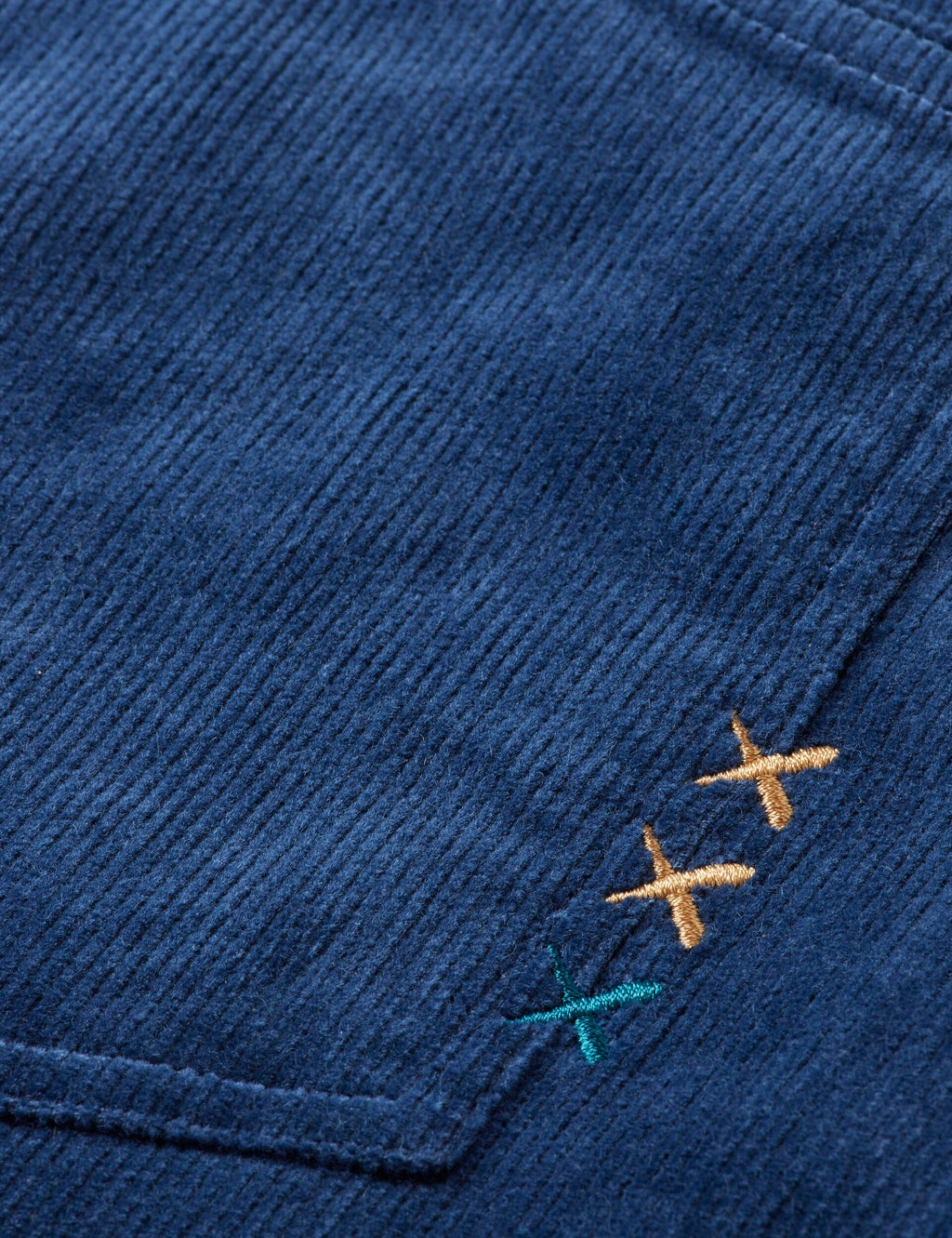 The Zee straight jeans in coloured corduroy