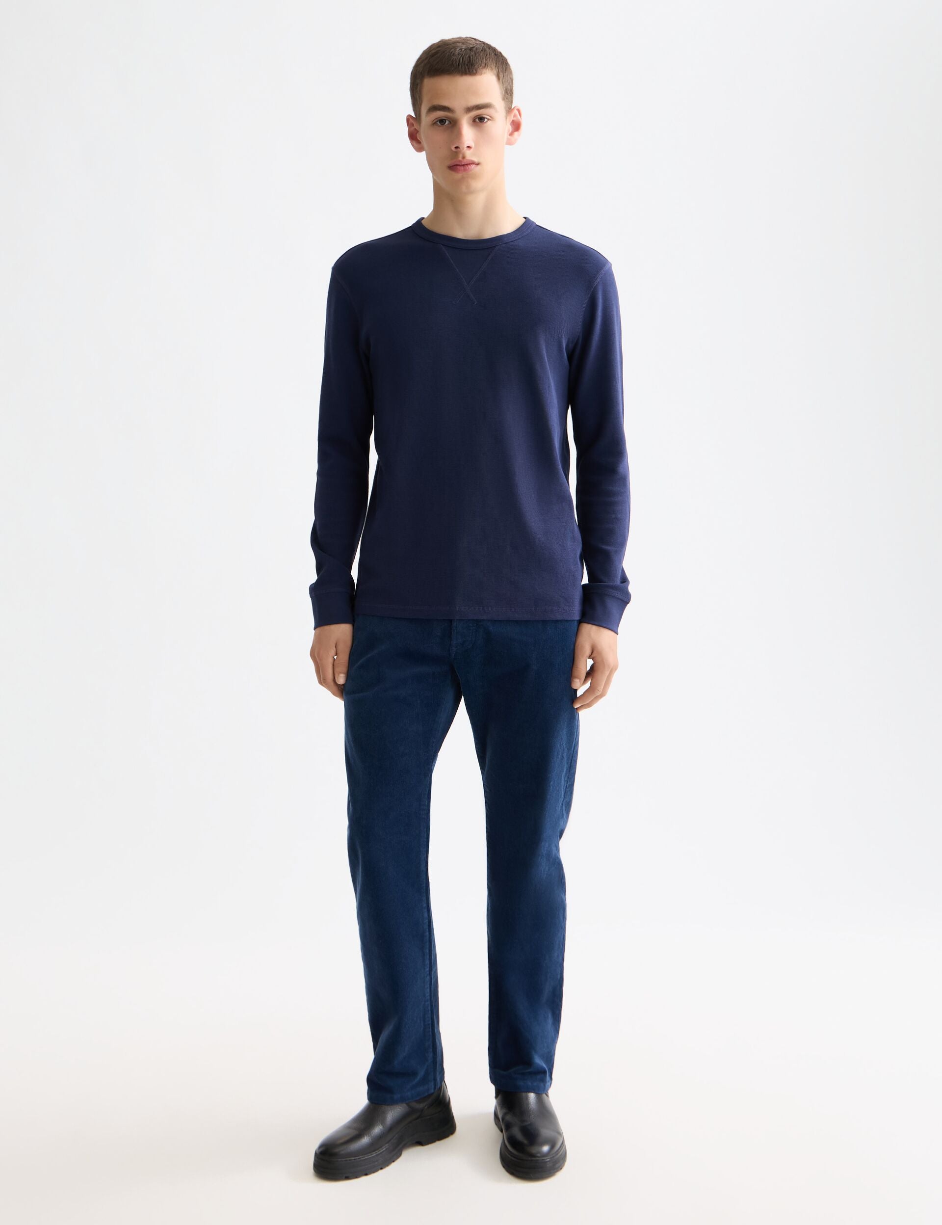 The Zee straight jeans in coloured corduroy