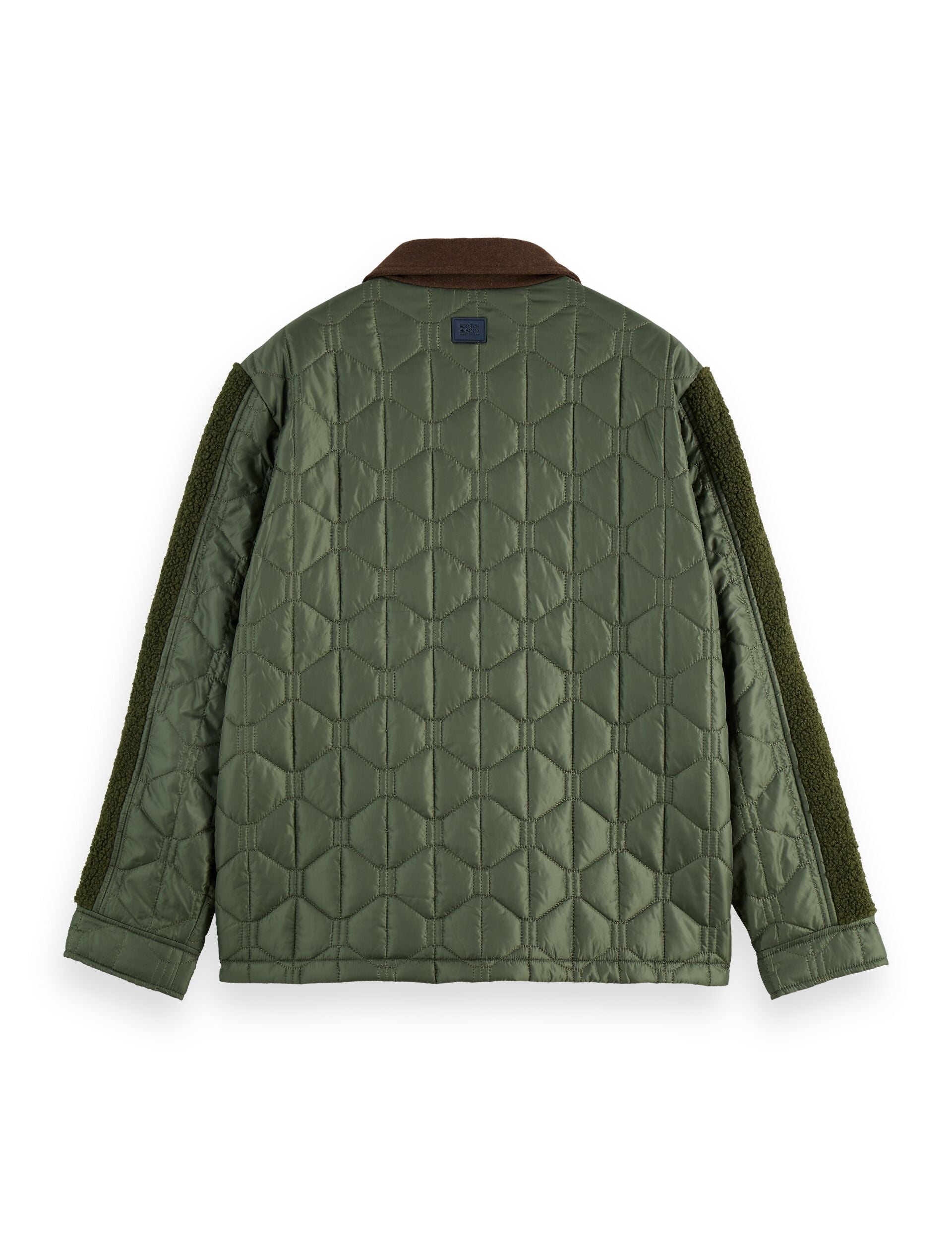 Quilted military jacket