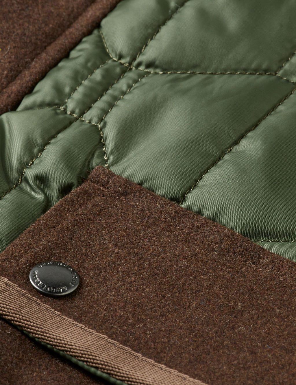 Quilted military jacket