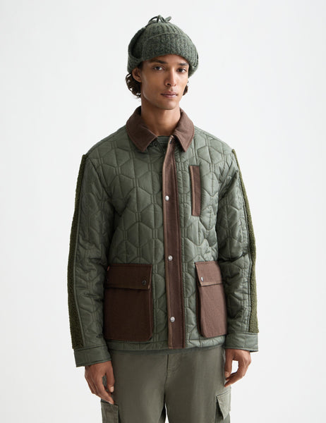ジャケット・アウター YOKE/QUILTED MILITARY BLOUSON YOKE 25AW 