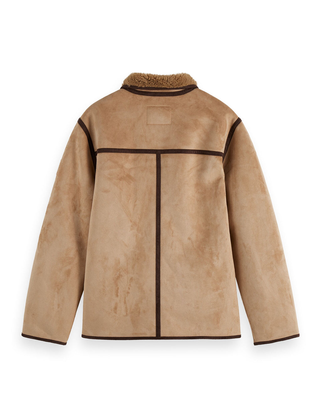 Faux shearling jacket