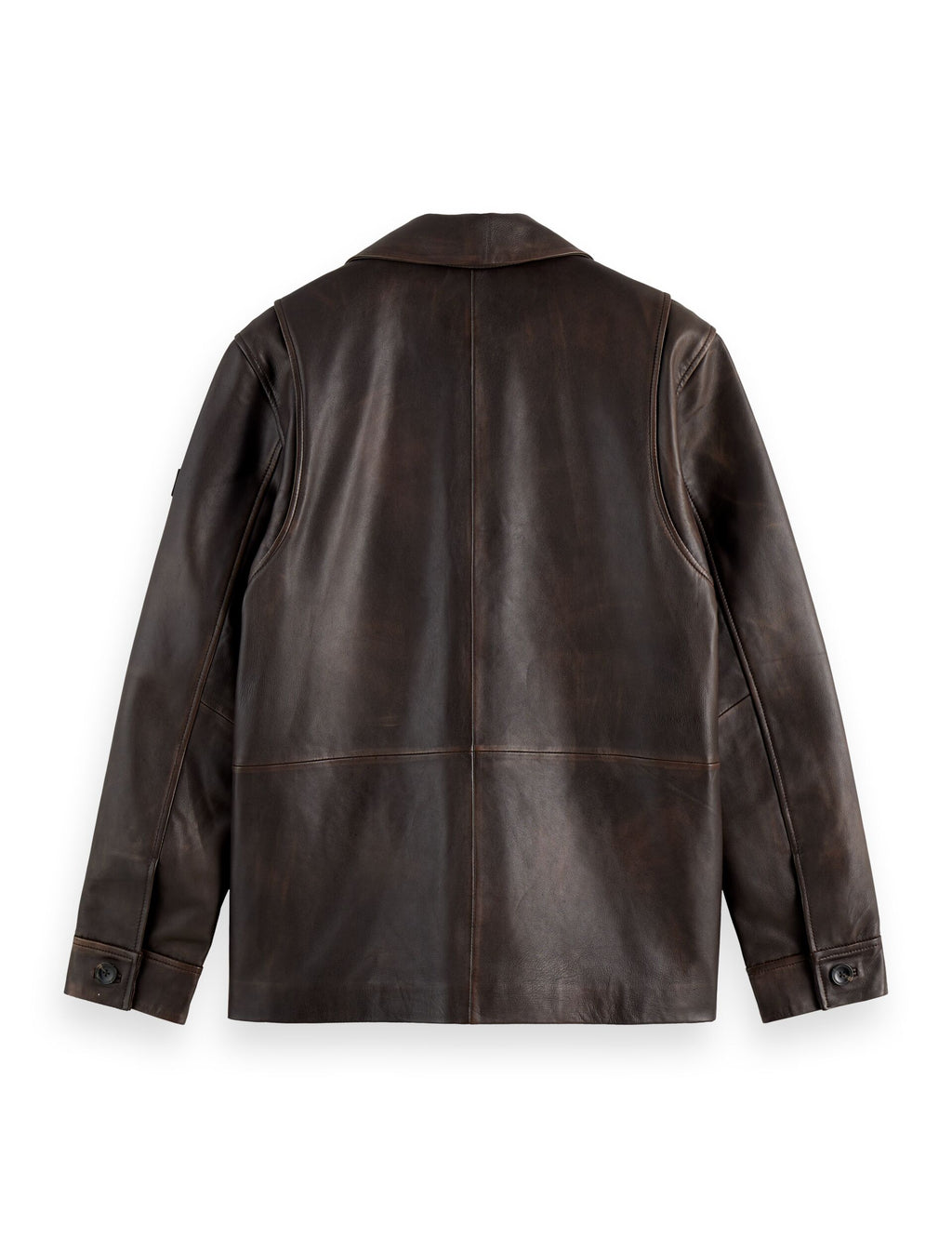 Vintage leather blazer