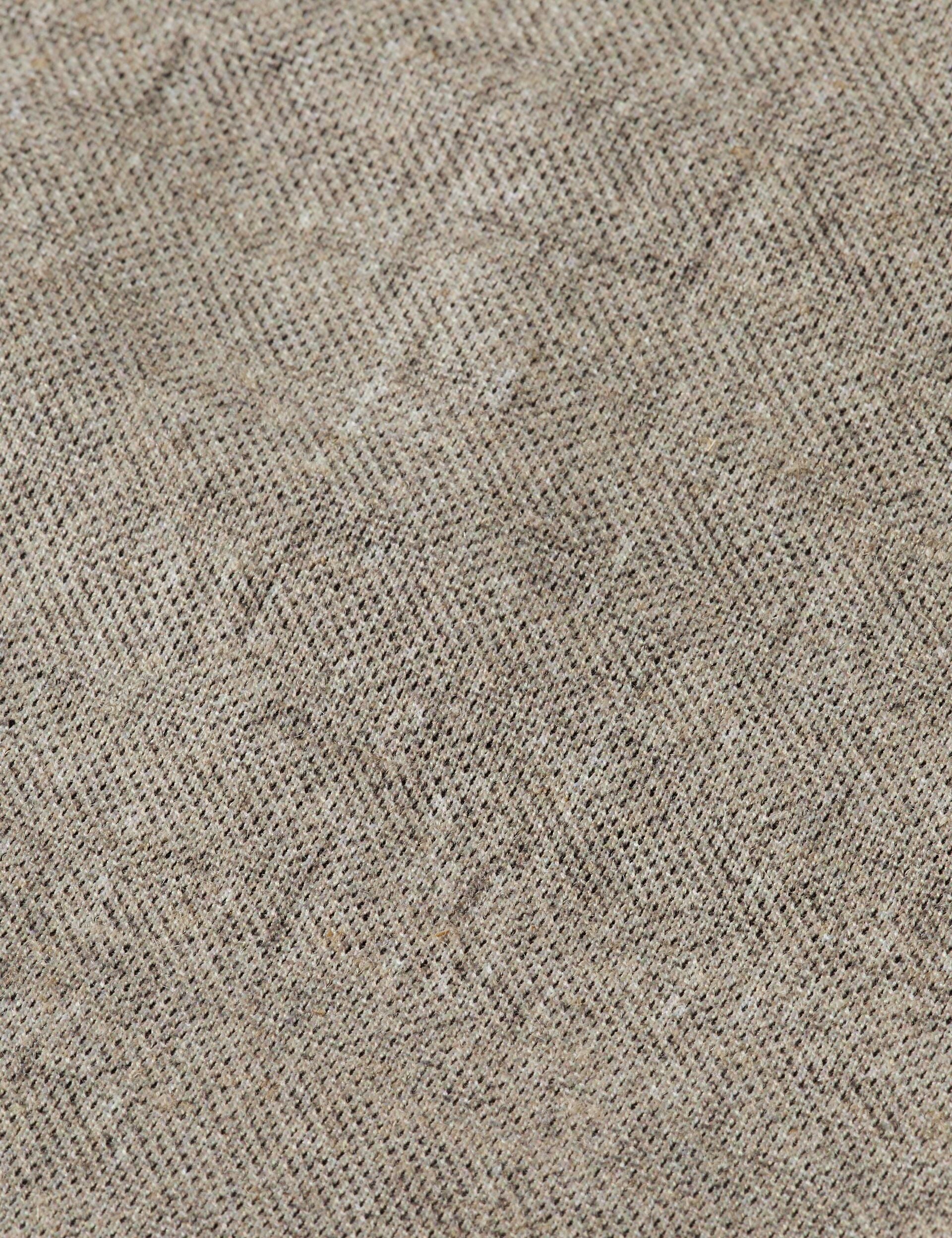 Tailored melange-jersey relaxed straight fit jogger