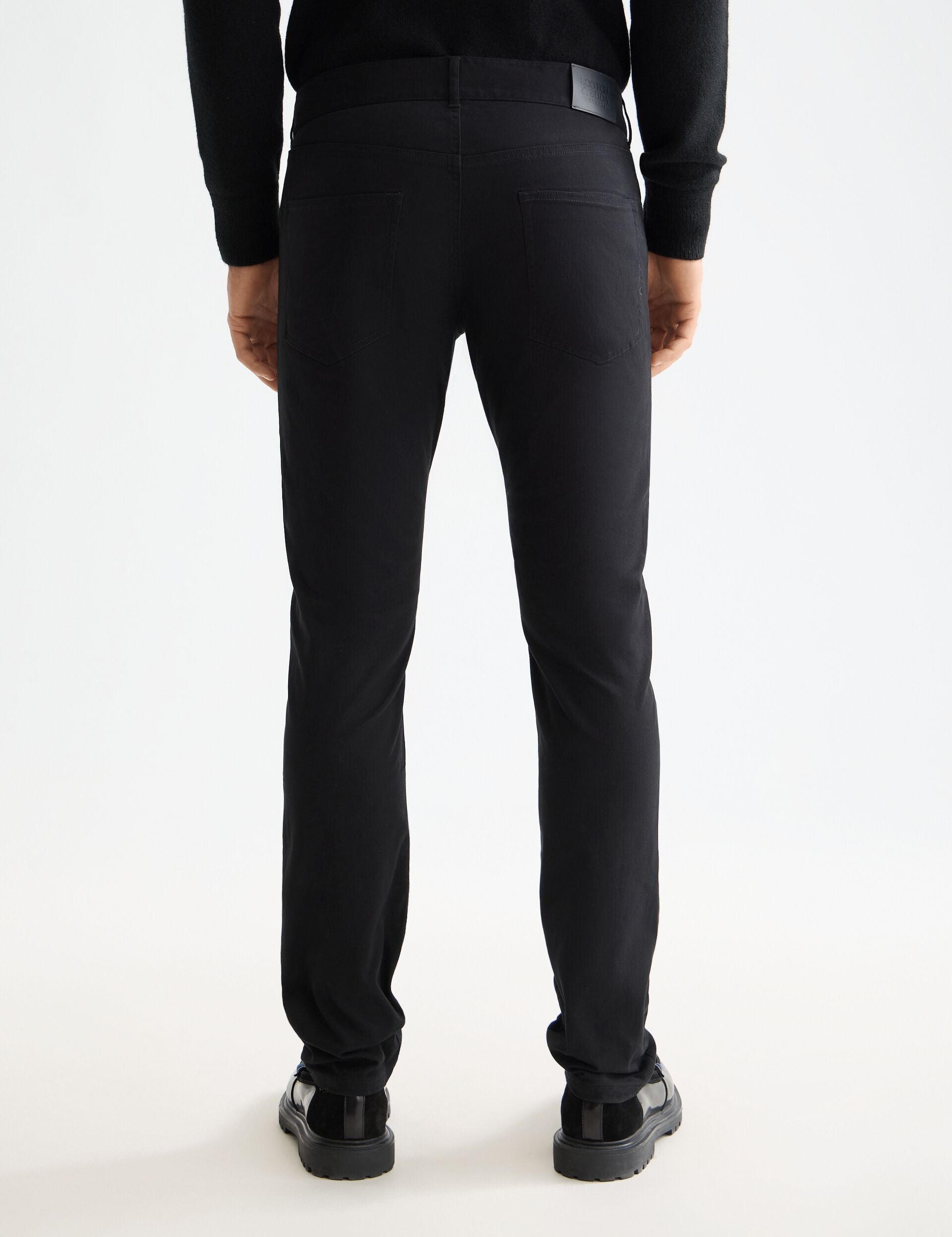 Ralston- cotton-blend twill regular slim fit 5-pocket pant