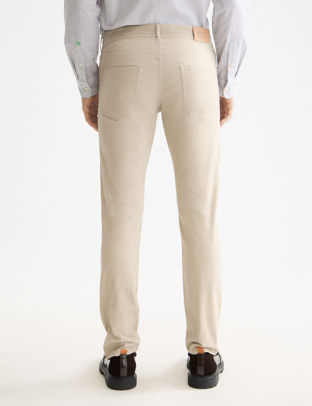 Ralston- cotton-blend twill regular slim fit 5-pocket pant