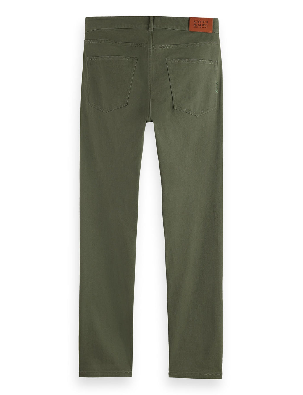 Ralston- cotton-blend twill regular slim fit 5-pocket pant