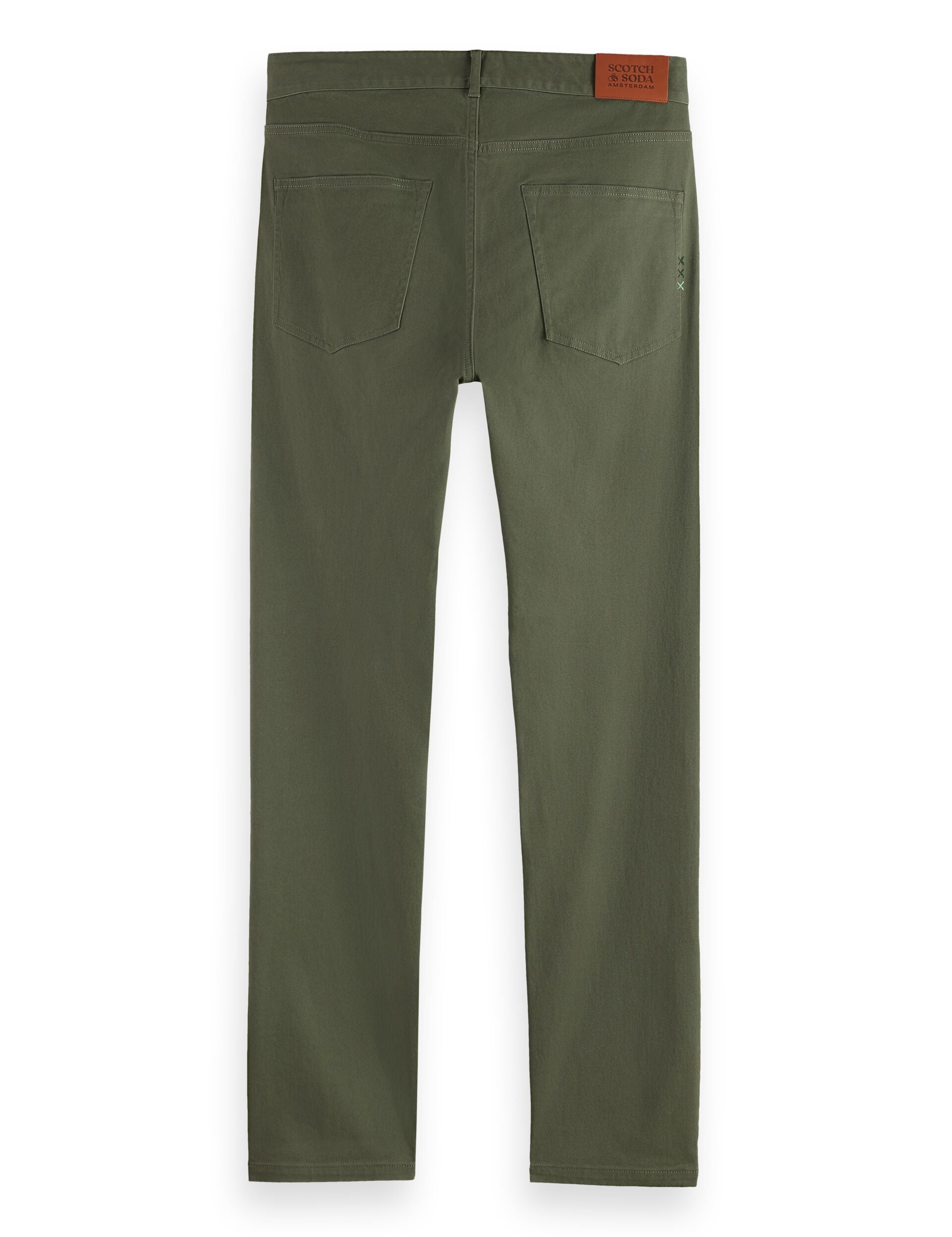 Ralston- cotton-blend twill regular slim fit 5-pocket pant