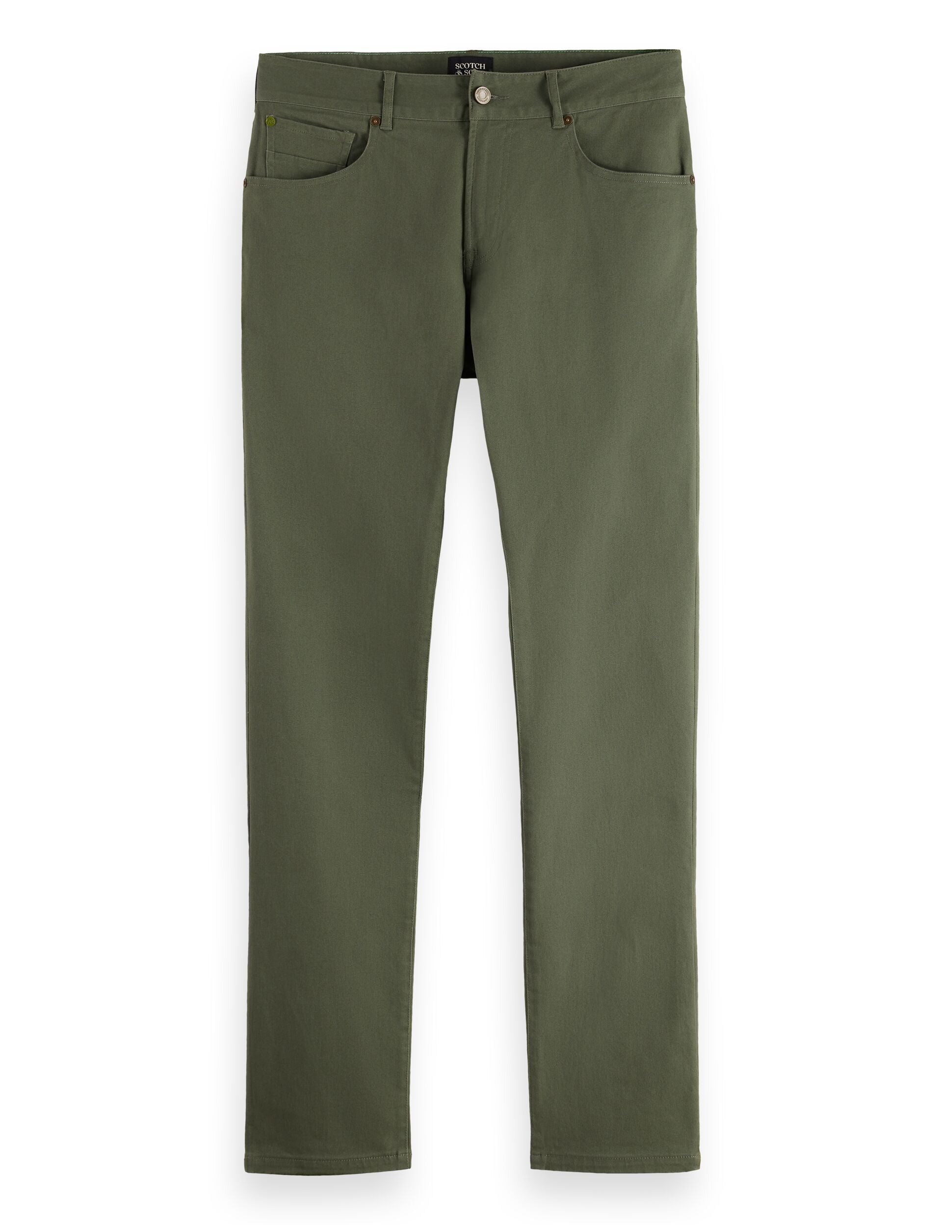 Ralston- cotton-blend twill regular slim fit 5-pocket pant