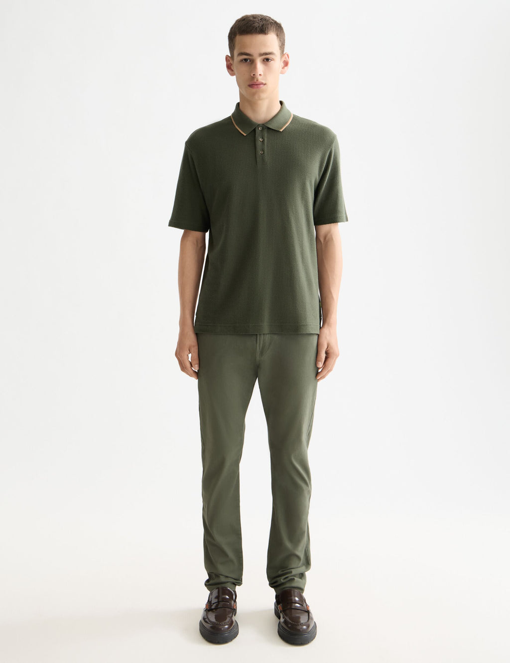 Ralston- cotton-blend twill regular slim fit 5-pocket pant