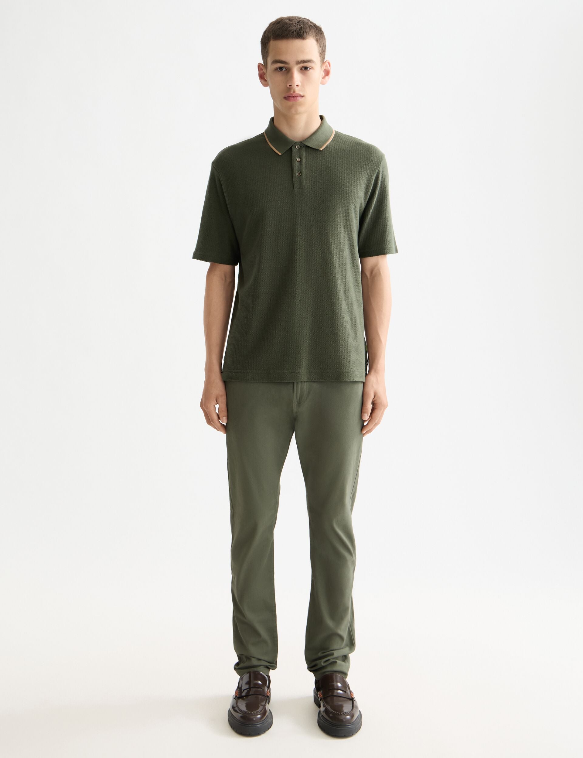 Ralston- cotton-blend twill regular slim fit 5-pocket pant