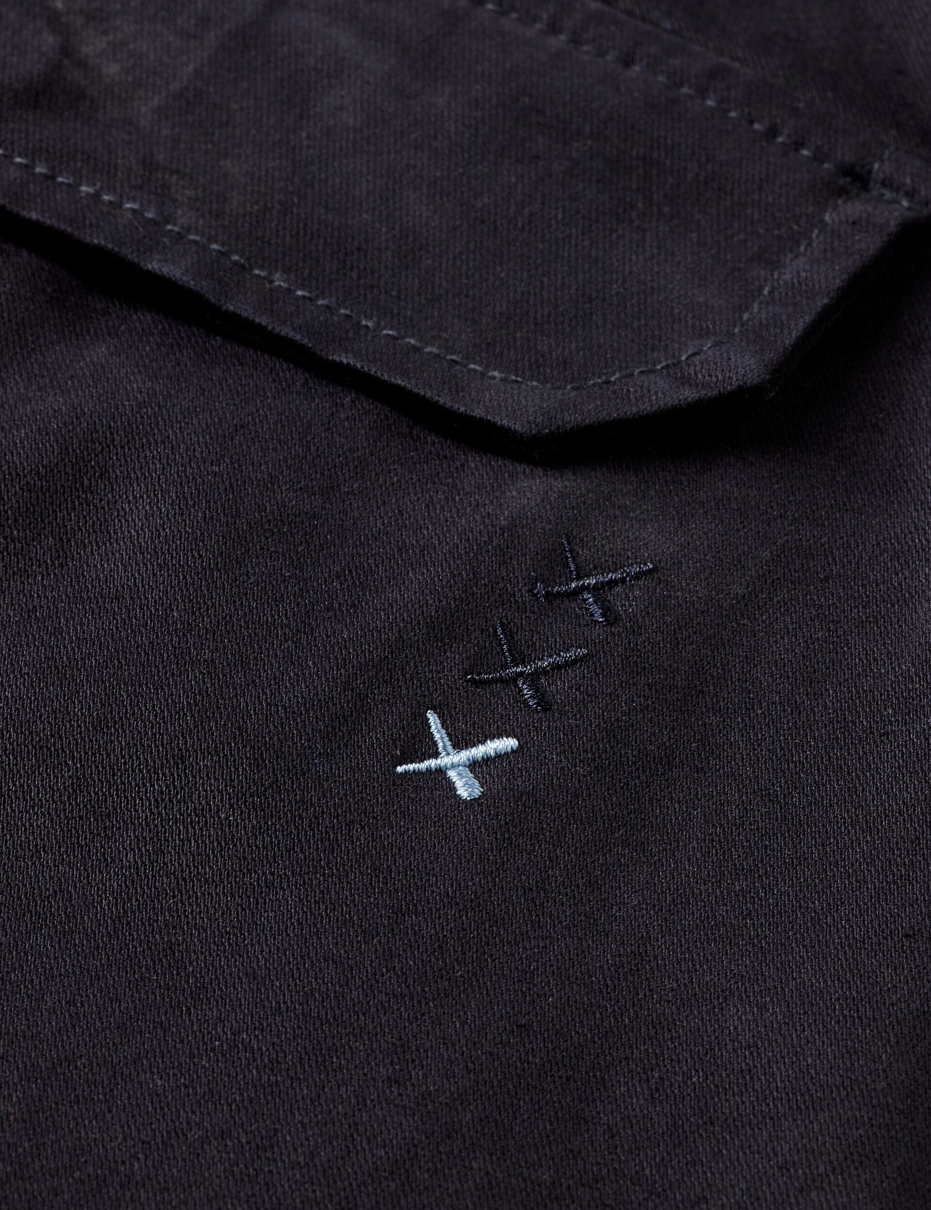 Harper- Garment-dyed cotton blend loose tapered cargo