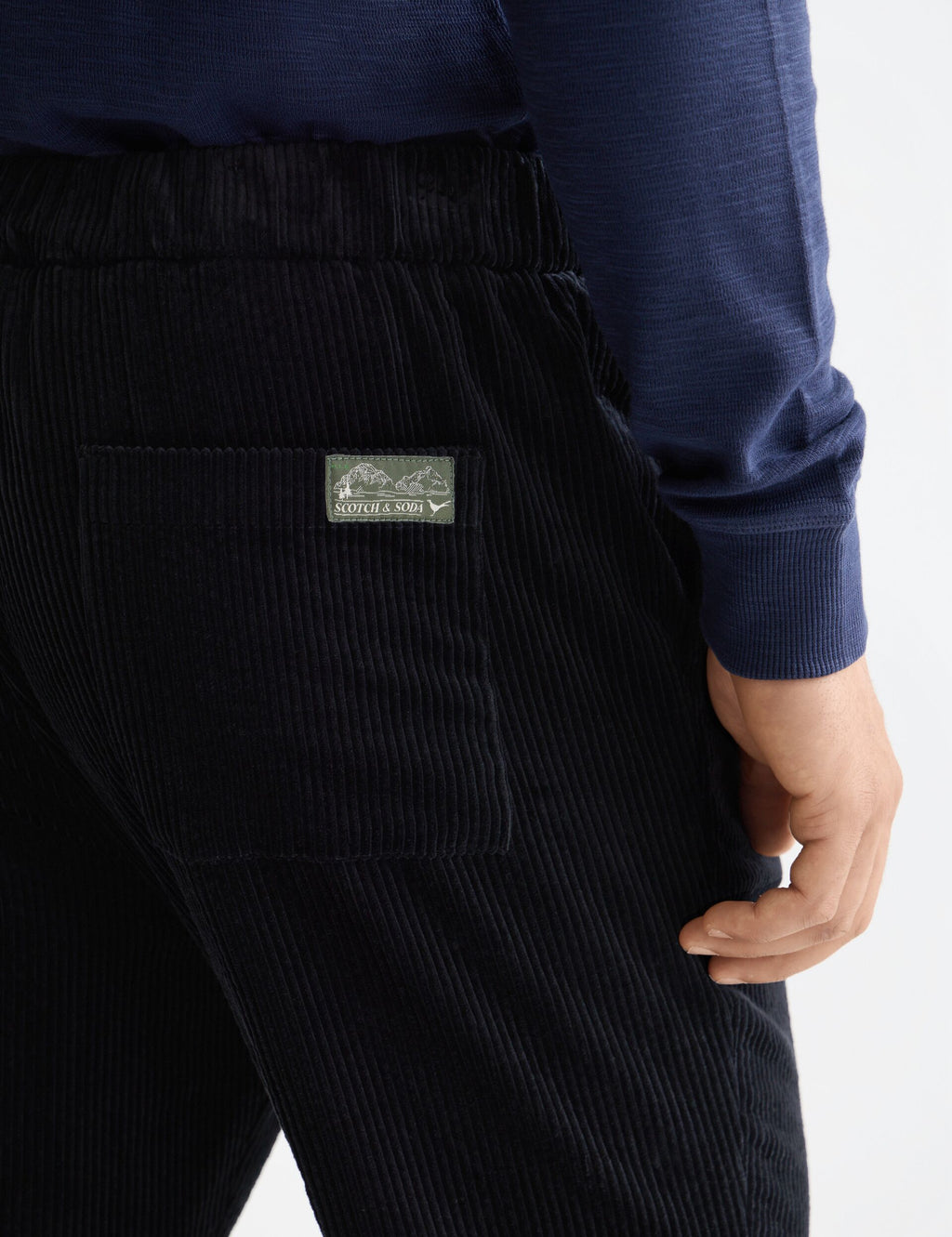 Fave - Cotton corduroy loose tapered jogger